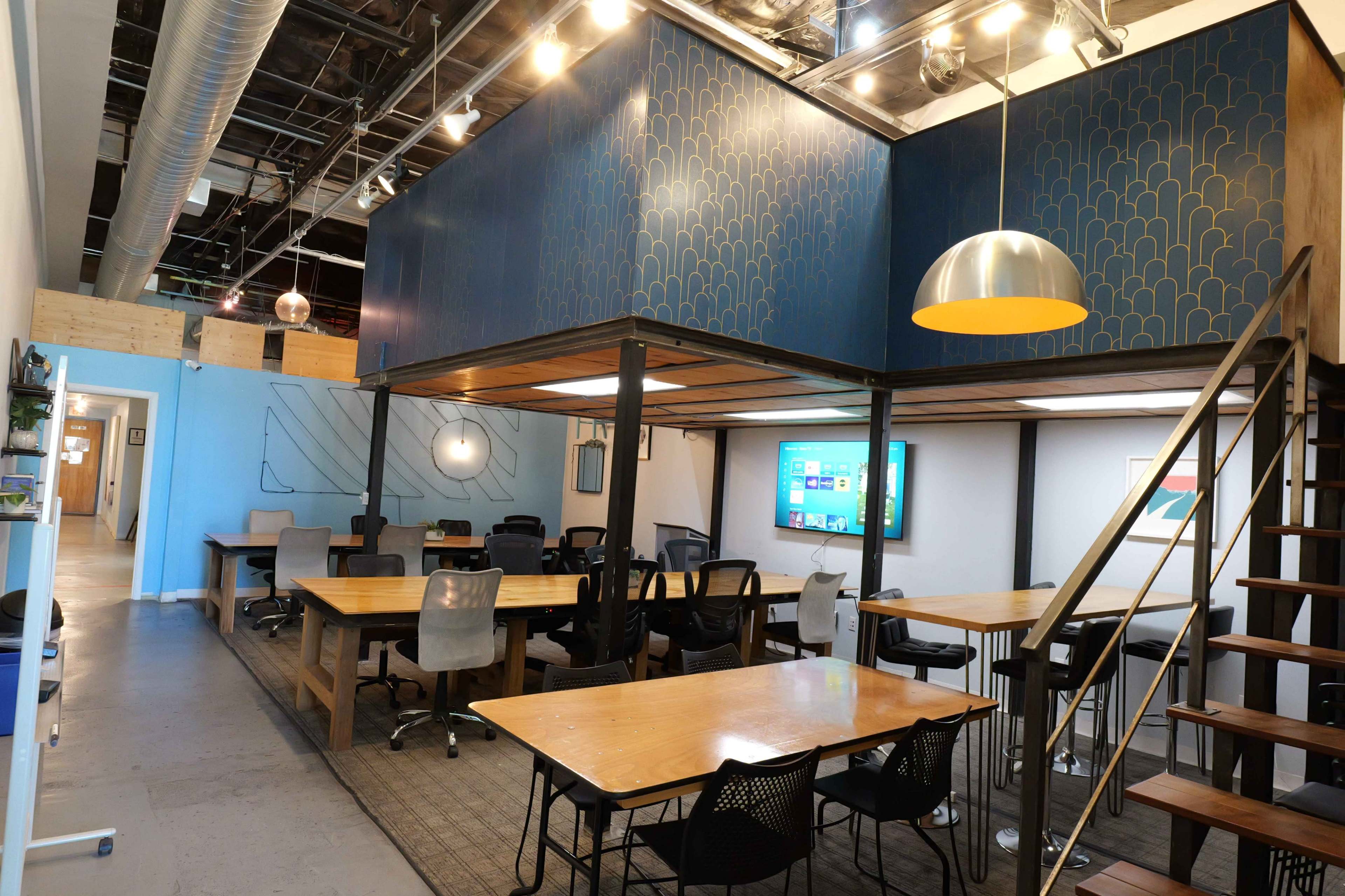 Study Hall - Creative Meeting Space with Loft Lounge Image in Govalle, Austin, TX