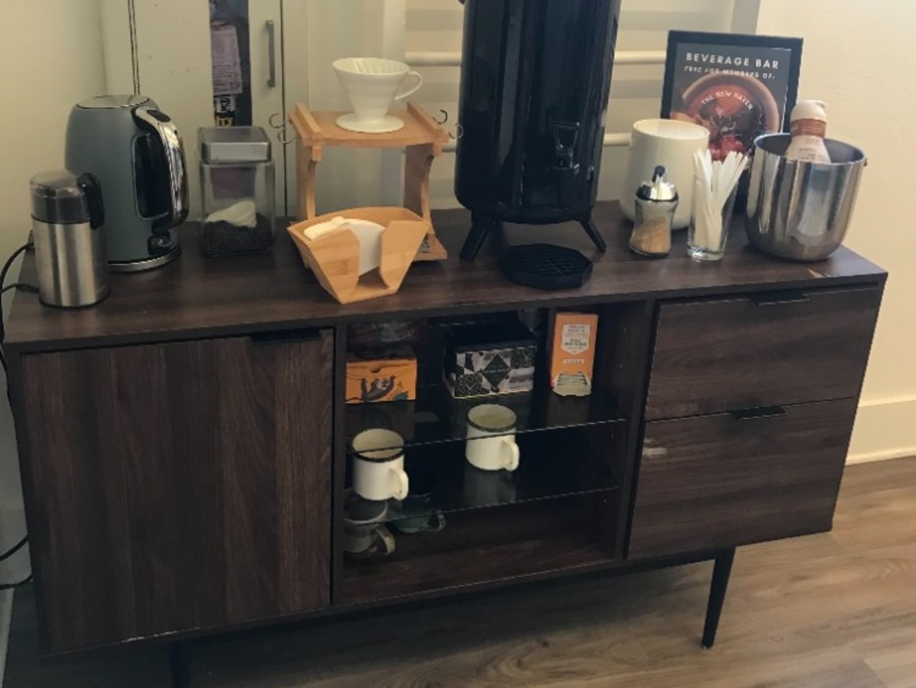 Coffee + Tea + Water Service