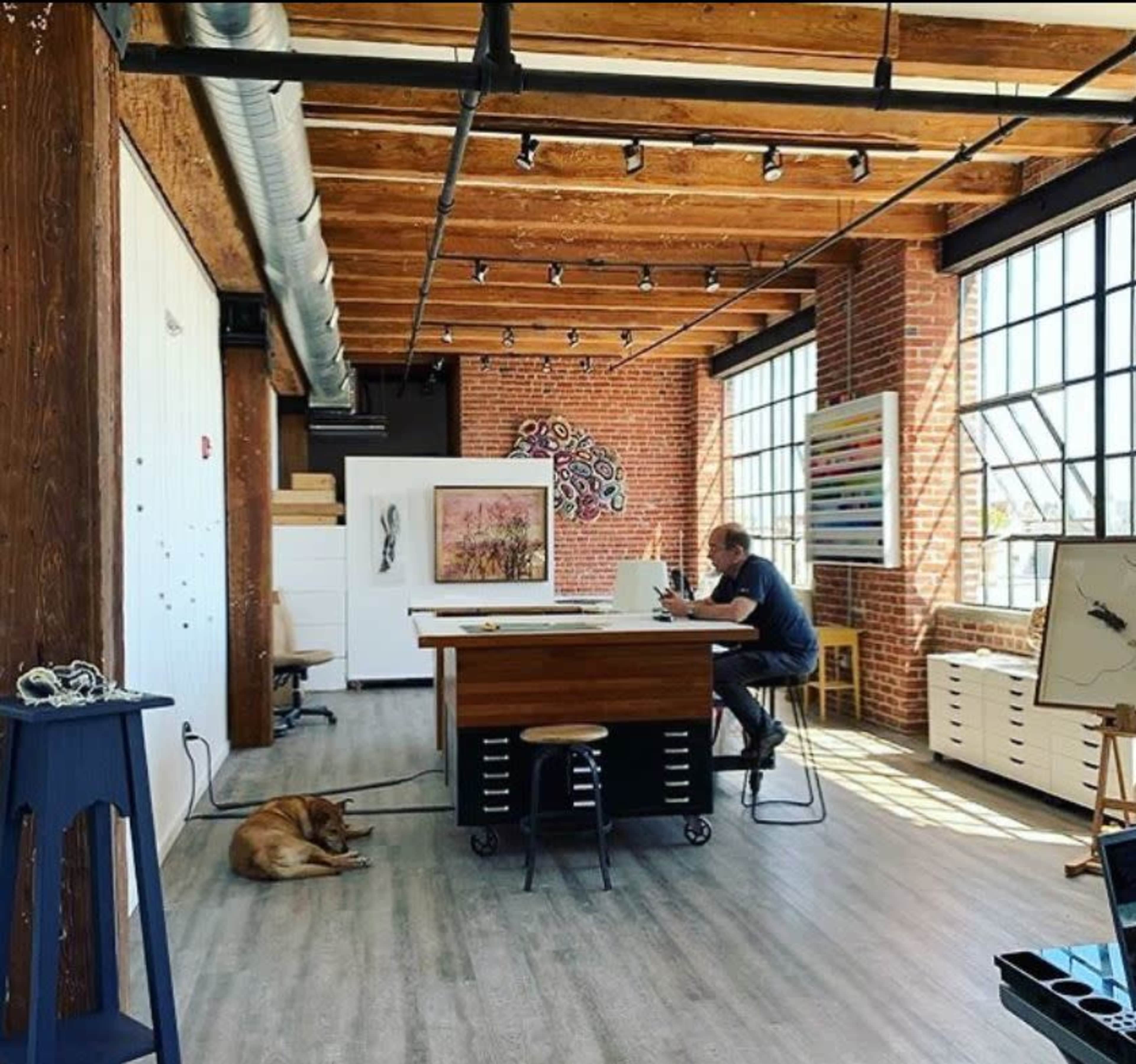 Incredible Loft Factory Window Exposed Beams Brick Philly Photo Space Image in North Philadelphia, Philadelphia, PA