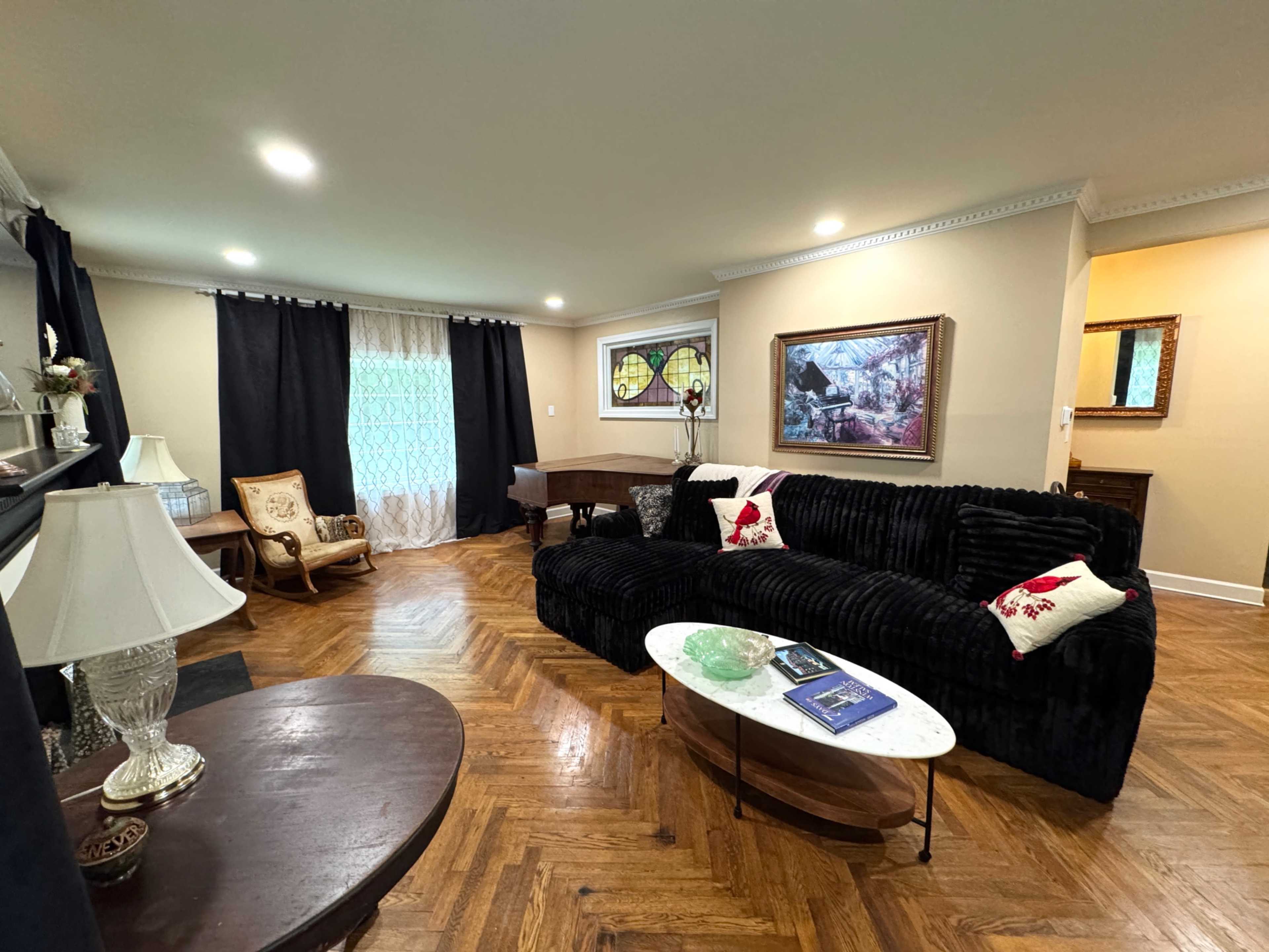 "Black Rose" - A uniquely vintage home with private yard Image in Winston-Salem, Winston-Salem, NC