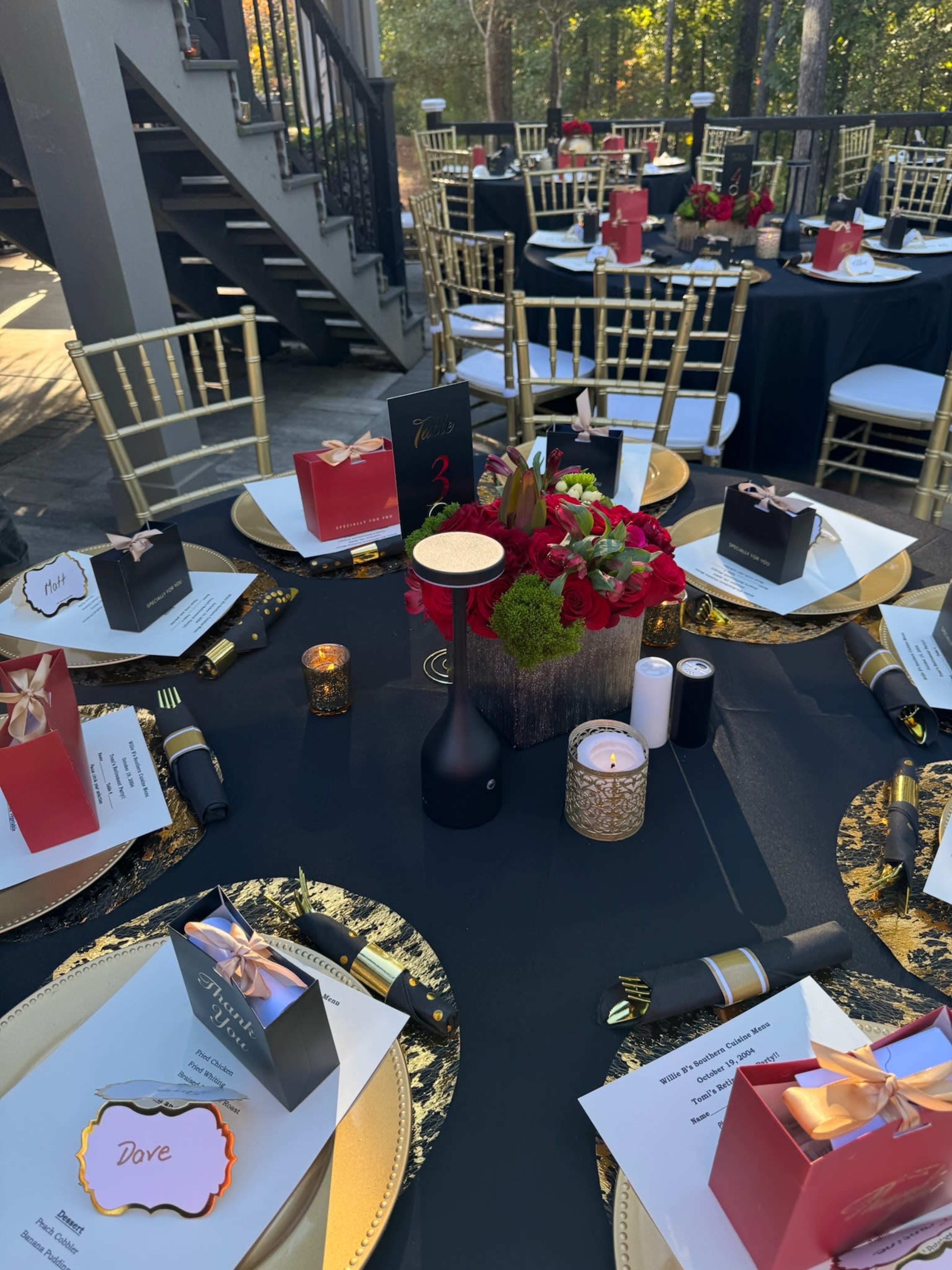 Private spacious 2 level patio with treeline backdrop Image in , HIRAM, GA