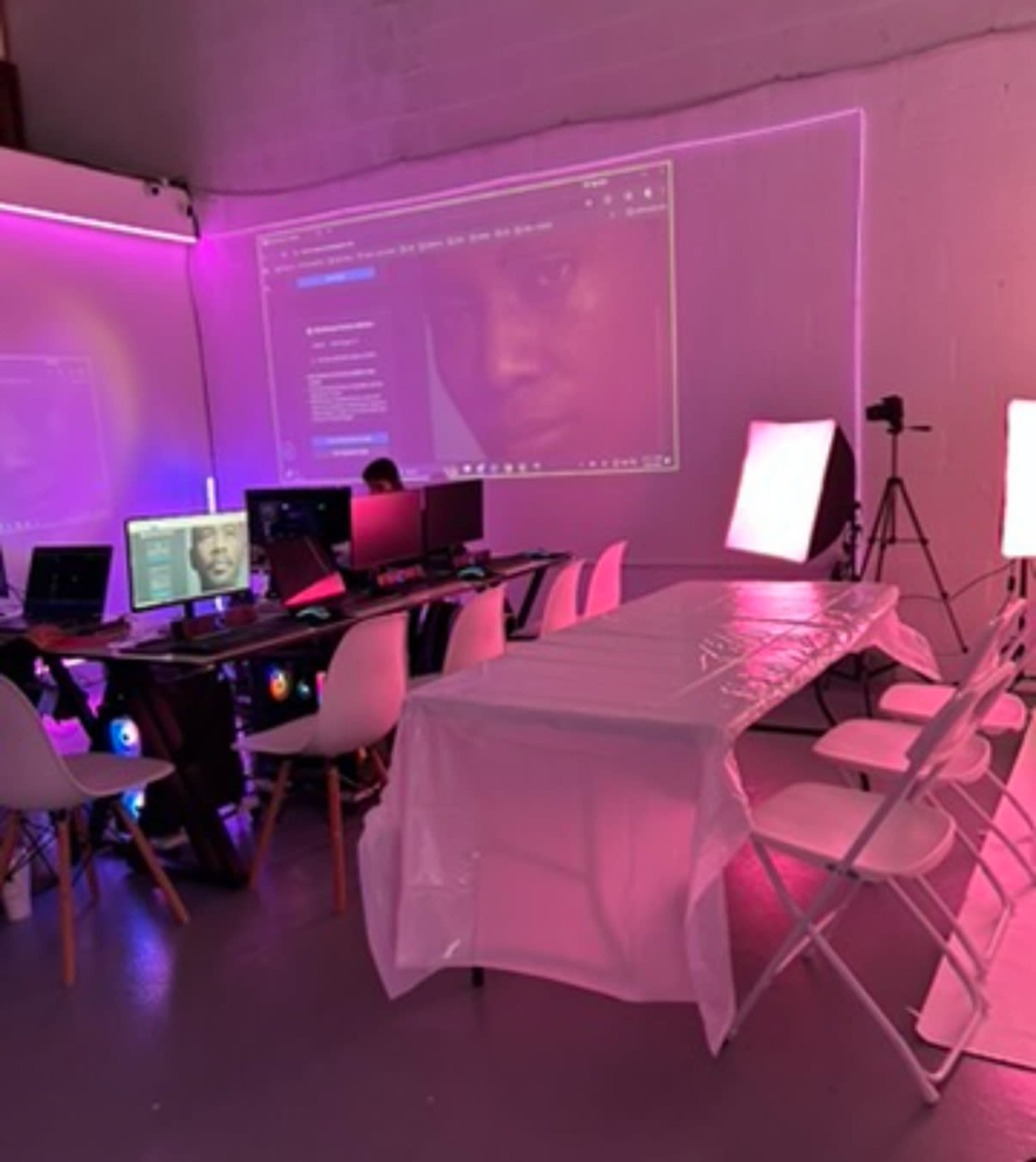 Miami Industrial Creative Tech Studio with Gaming & Production Setup Image in West End, Miami, FL