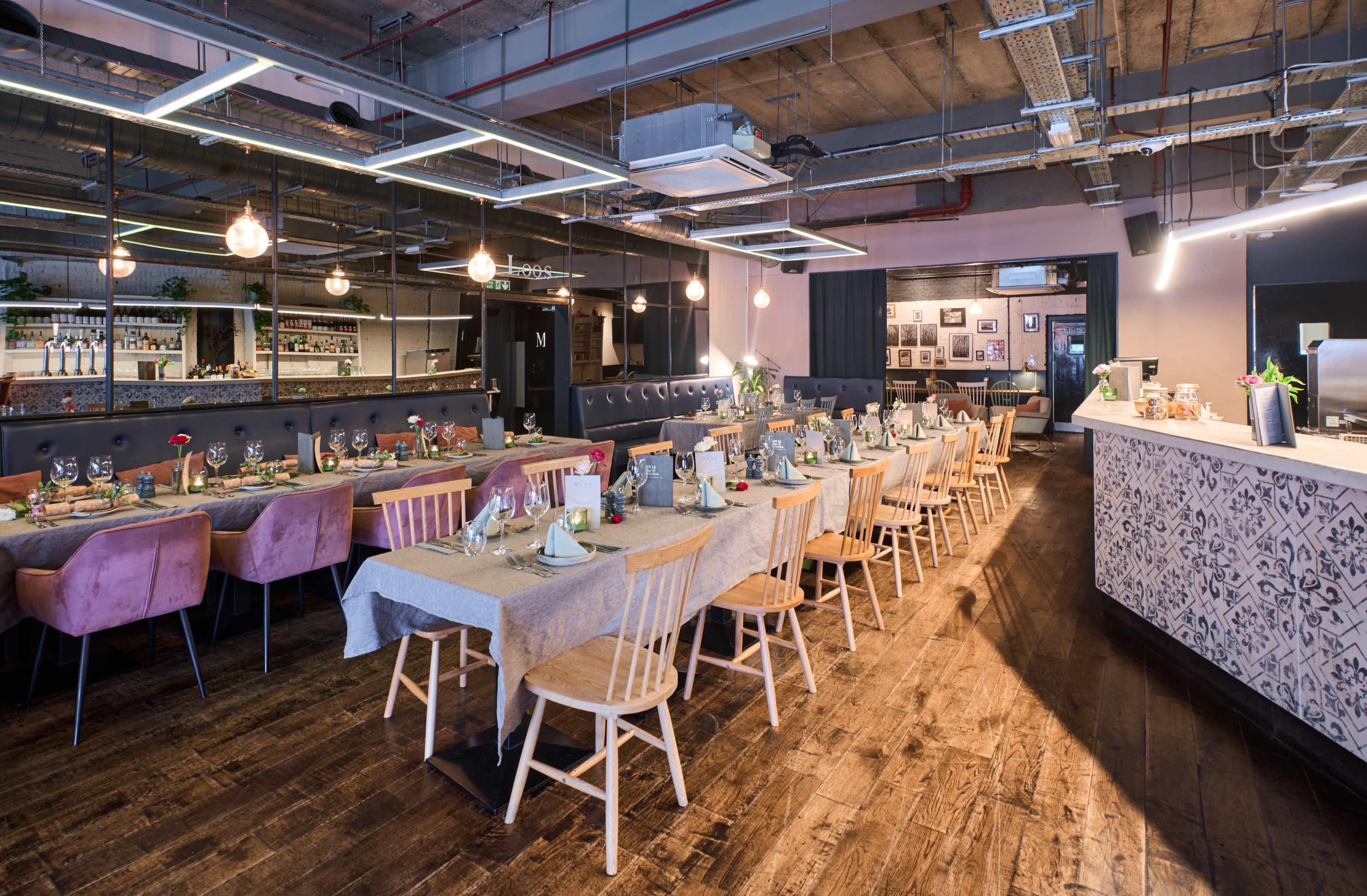 Groundfloor, Naturally light, rustic restaurant Image in Lambeth, London, ENG