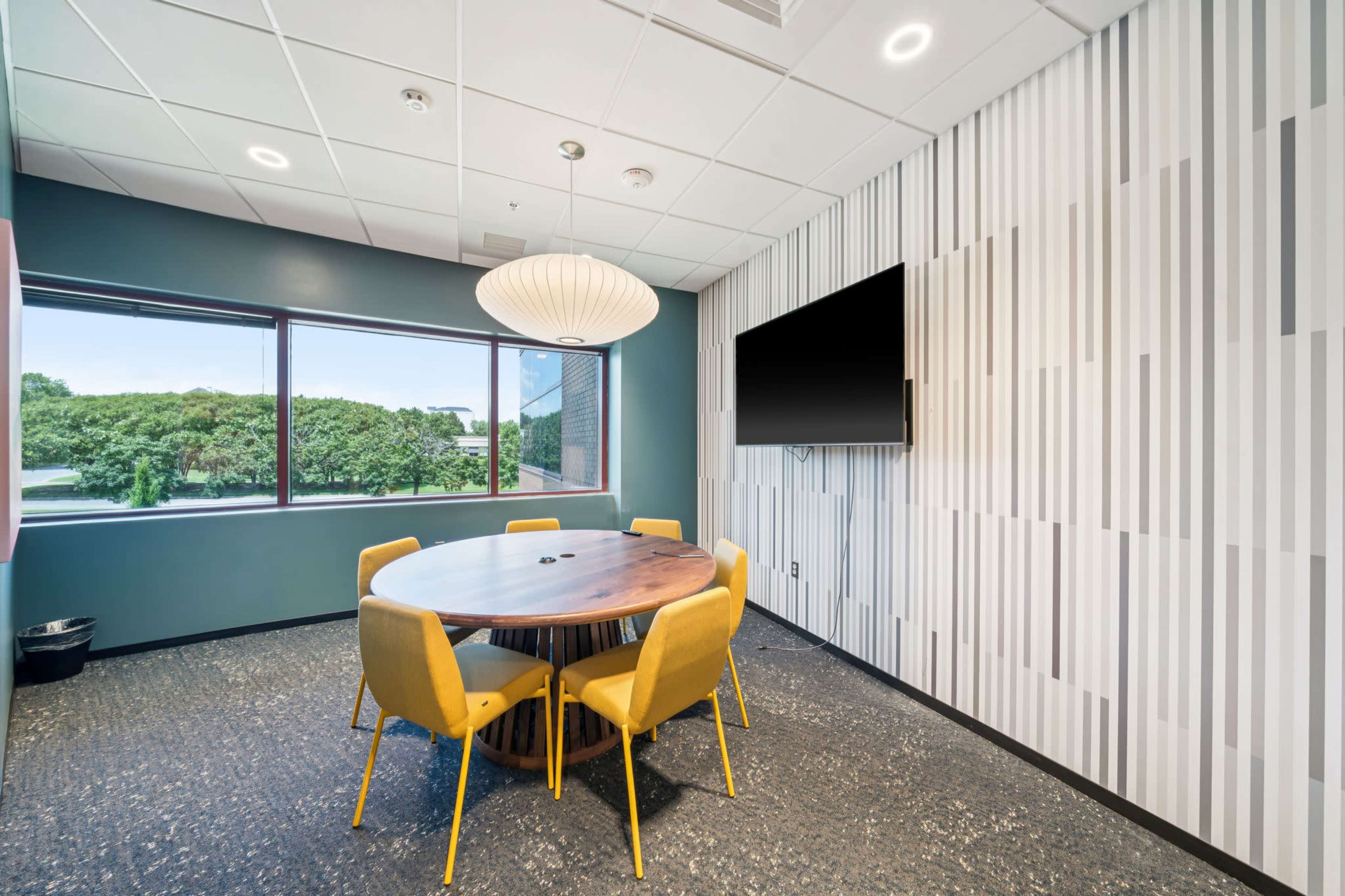 Bright & Professional Meeting Space at Gather West End | Dorey Conference Room Image in Innsbrook, Glen Allen, VA