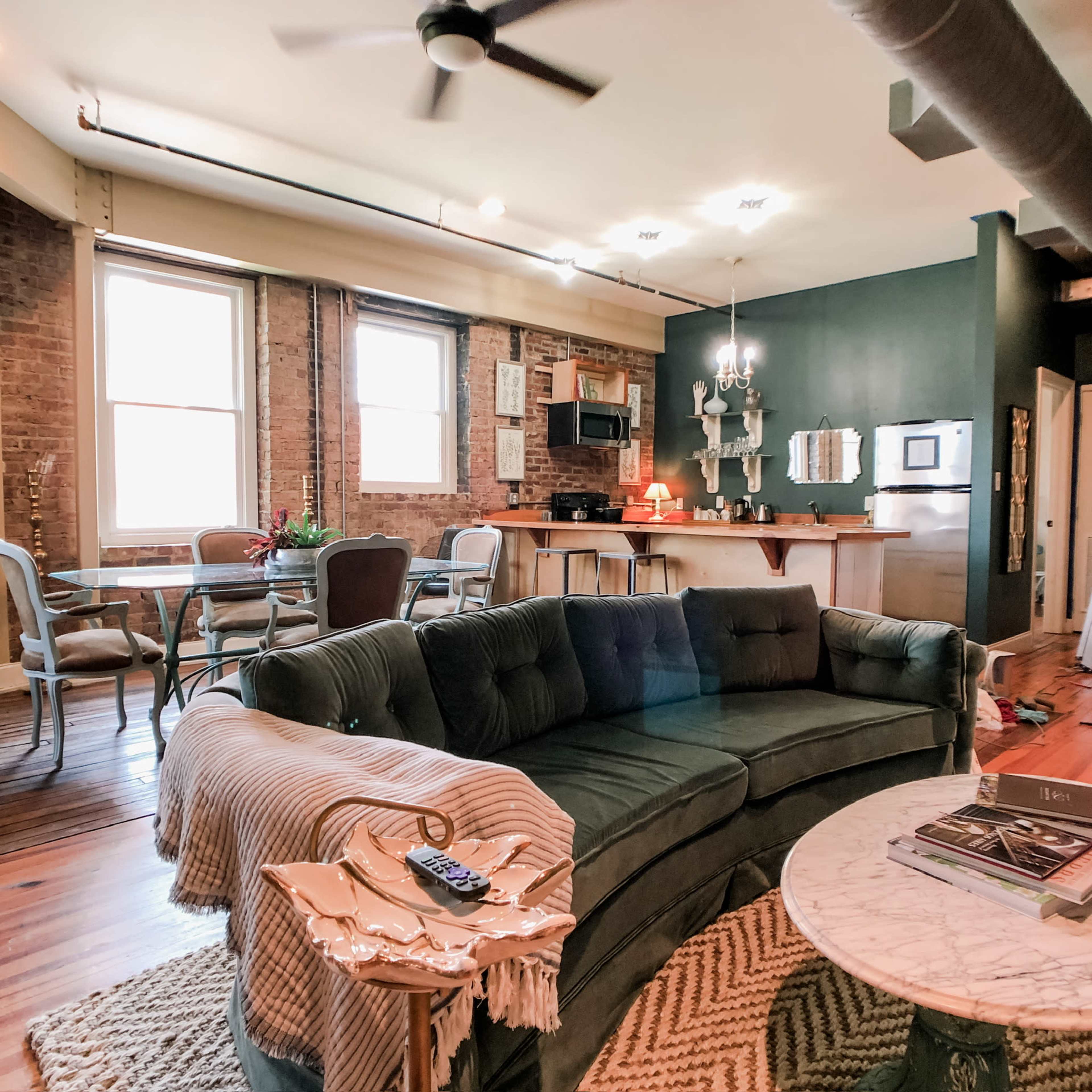 Urban Southside Condo in Historic Building Image in Southside Historic District, Chattanooga, TN