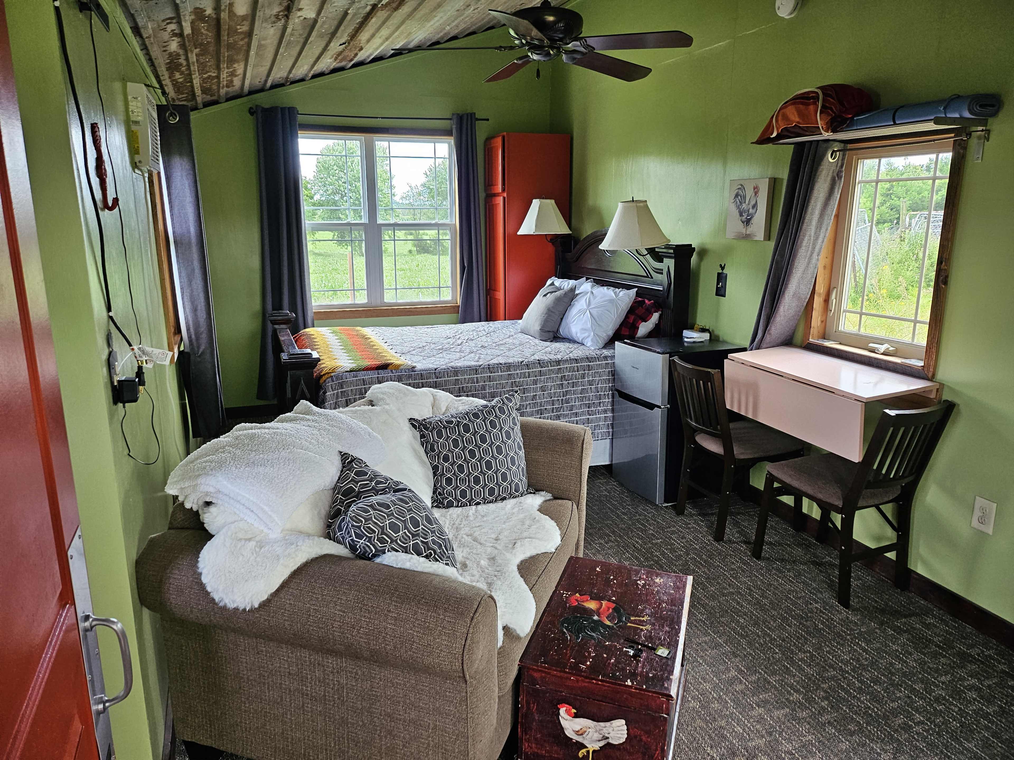 Gallus Palace - a tiny house surrounded by a rural homestead with east access to the big city Image in Oregon, OREGON, WI