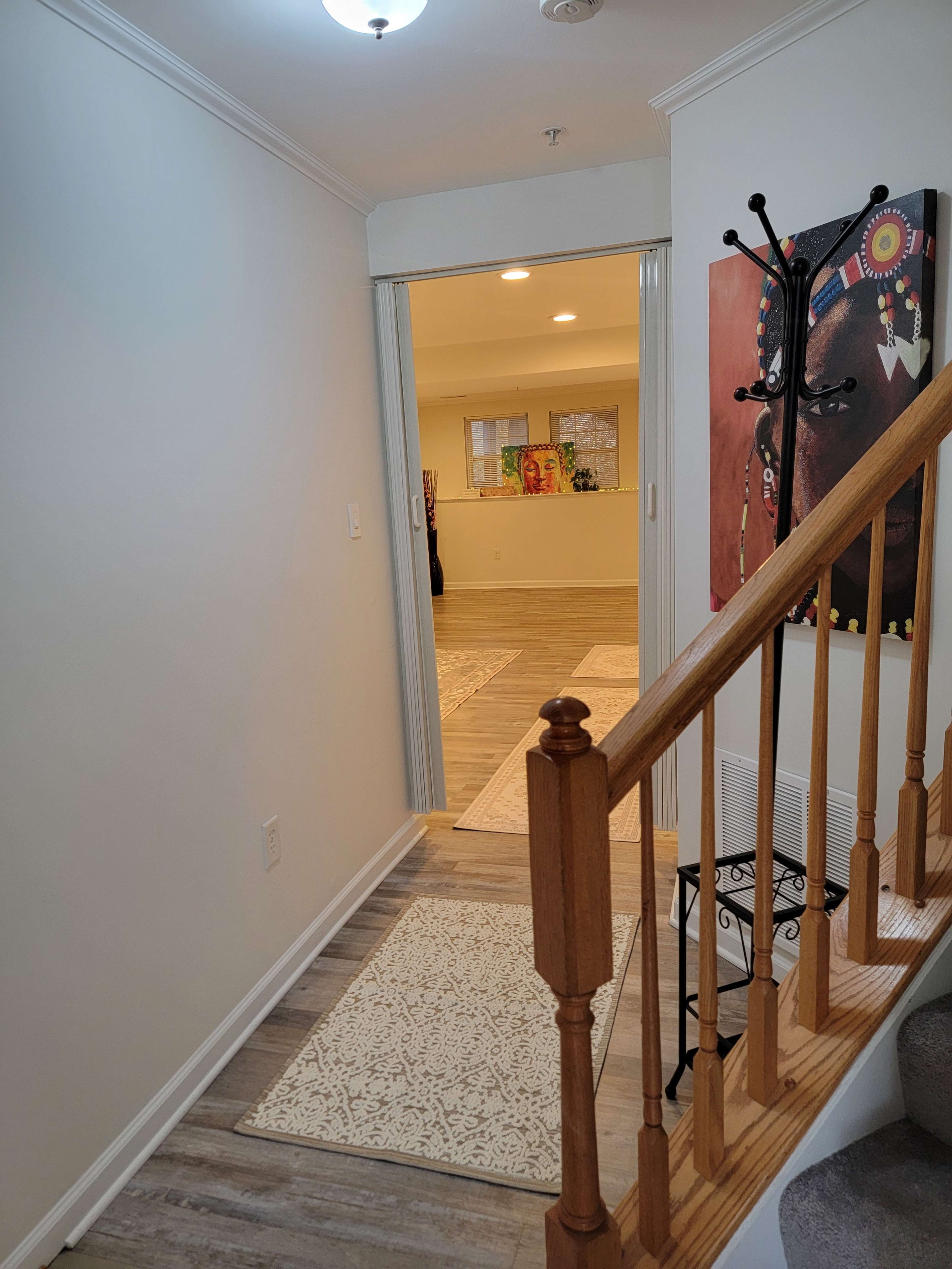 Serene Basement Studio for Yoga, Meditation & Intimate Gatherings Image in Mitchellville, Bowie, MD