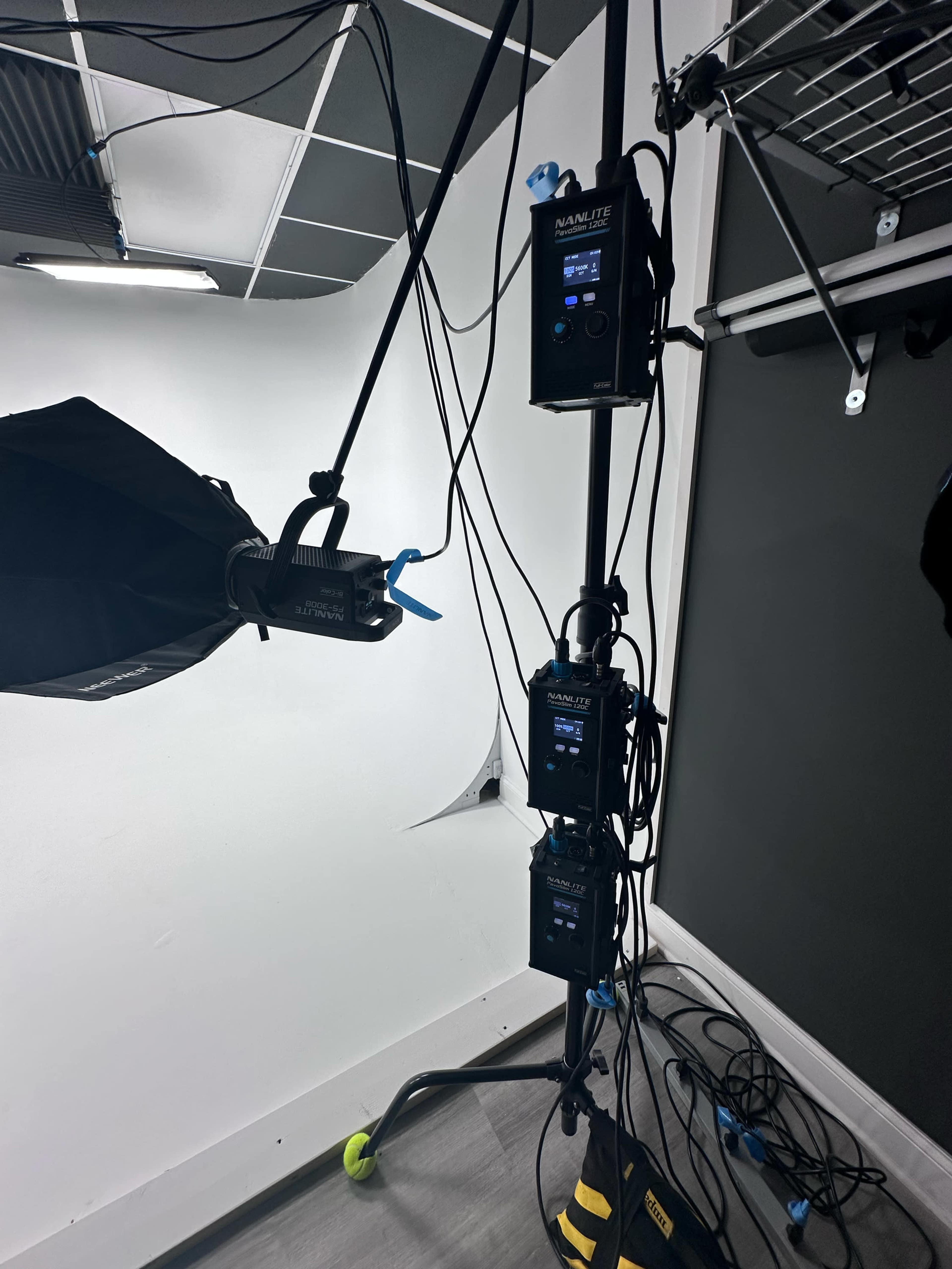 Modern Cary Production Studio with White CYC Wall Image in Cary, Cary, NC