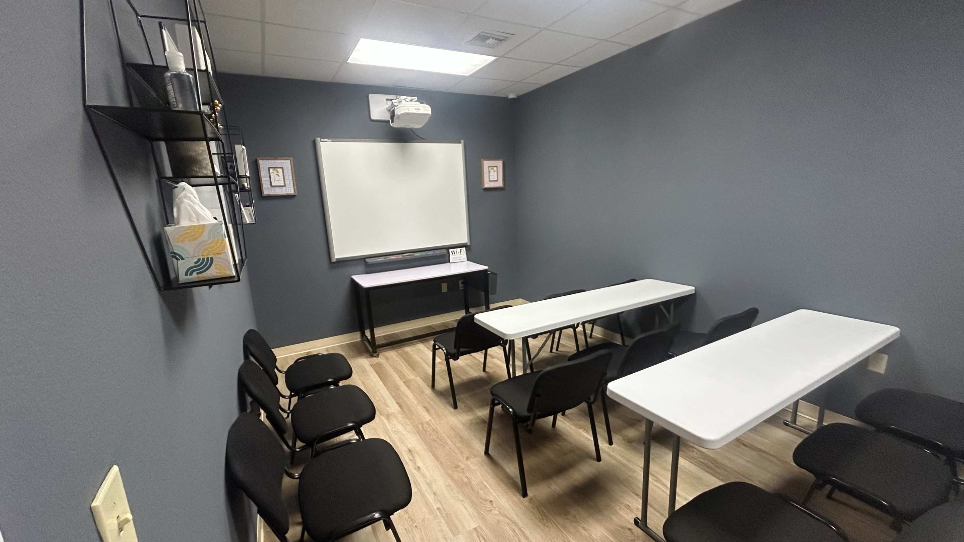 Flexible and functional meeting space with Tech Image in Cross Fletcher, Tampa, FL