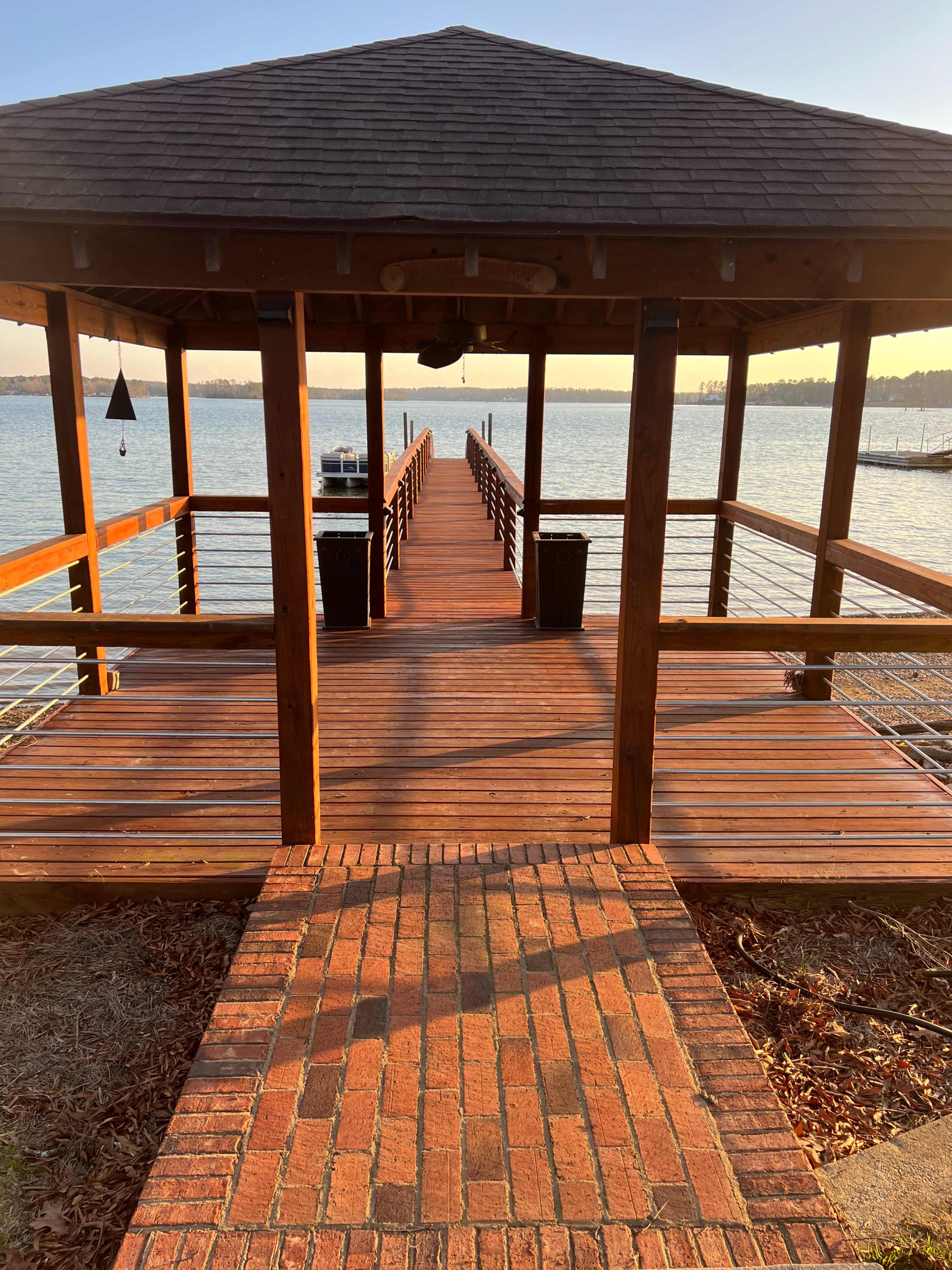 Scenic Lakeside Dock , Pier, and Gazebo with Stunning Views Image in , Prosperity, SC
