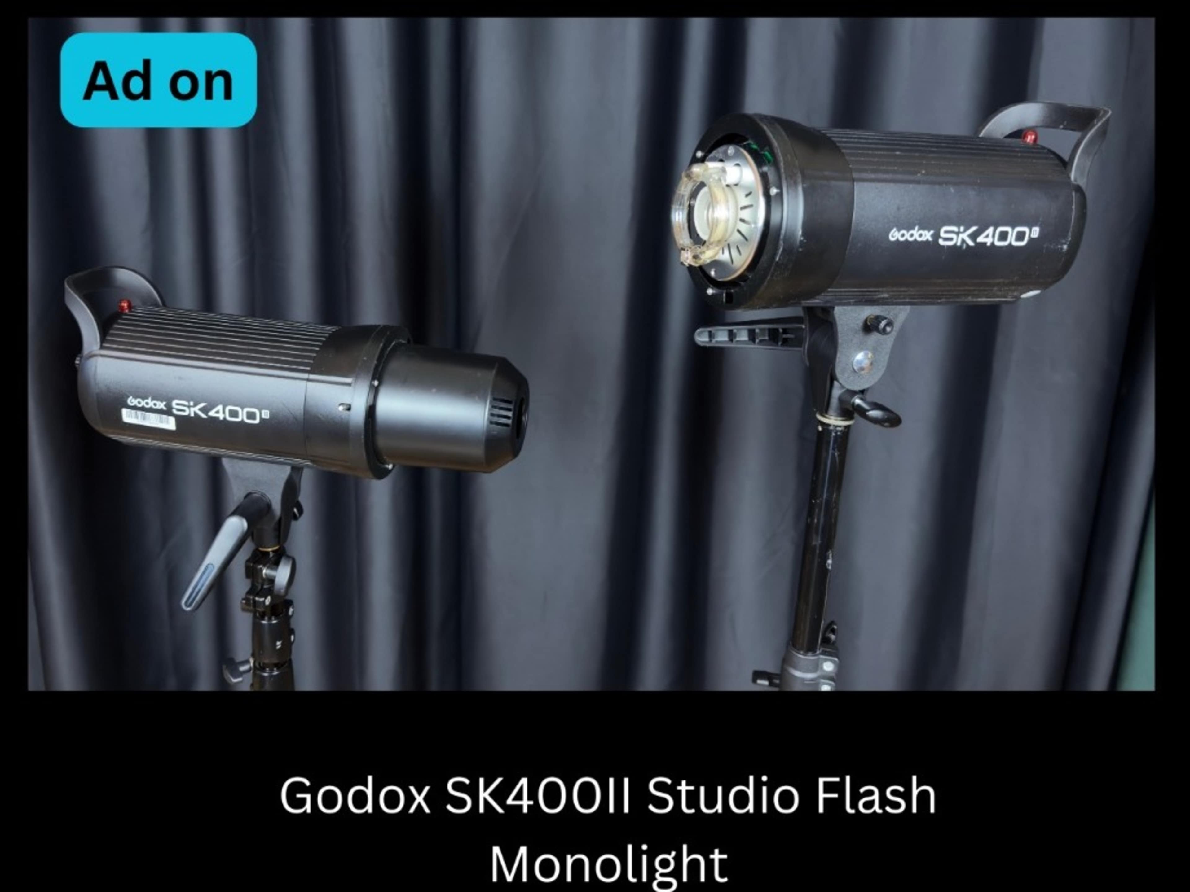 2 - Godox SK400II 800Ws Photo Speedlite Studio 