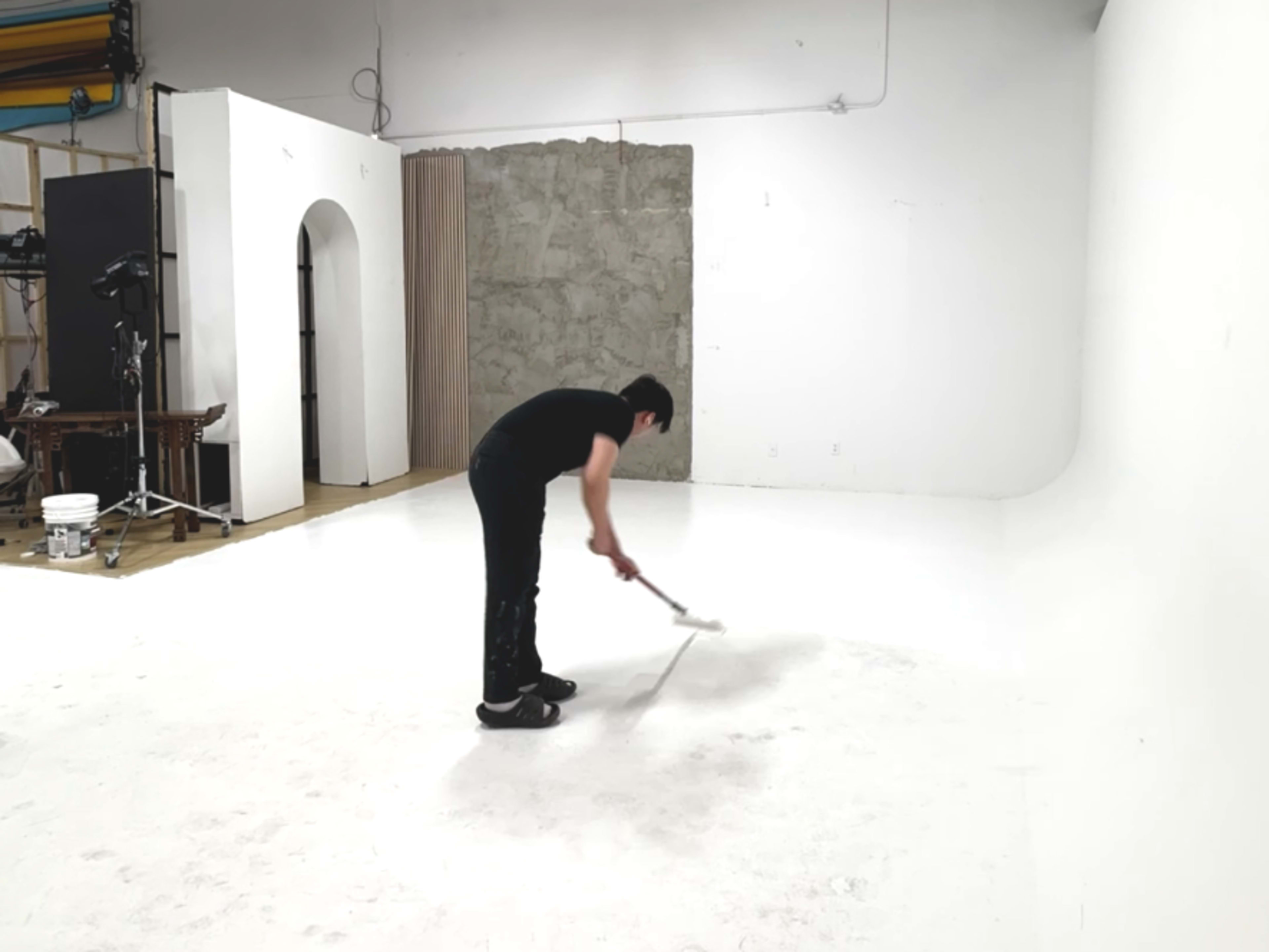 Cyc Wall — White Repaint