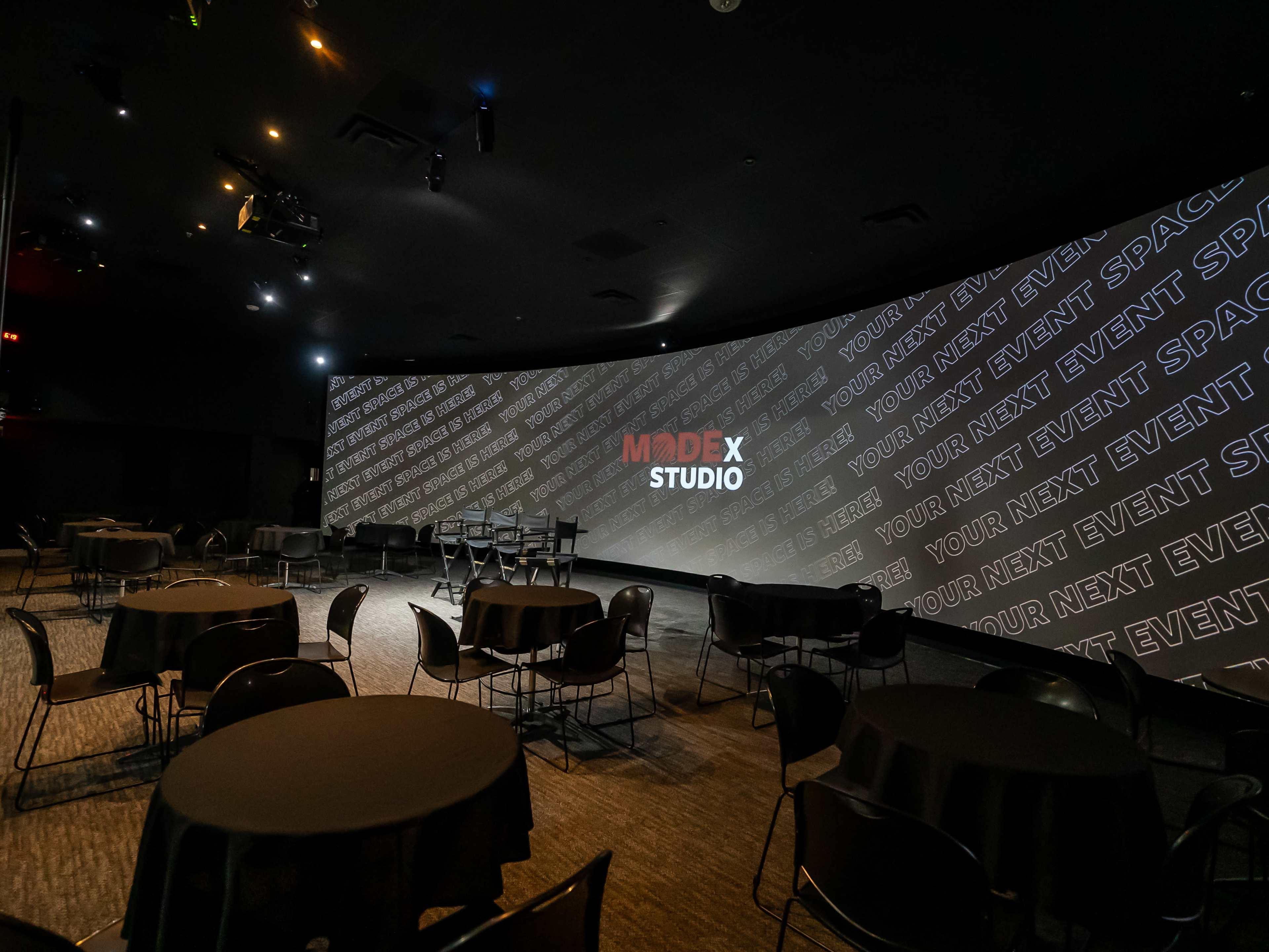 Immersive Studio w/ Massive 60’x13’ Curved Video Wall in Buckhead Image in Buckhead, Atlanta, GA