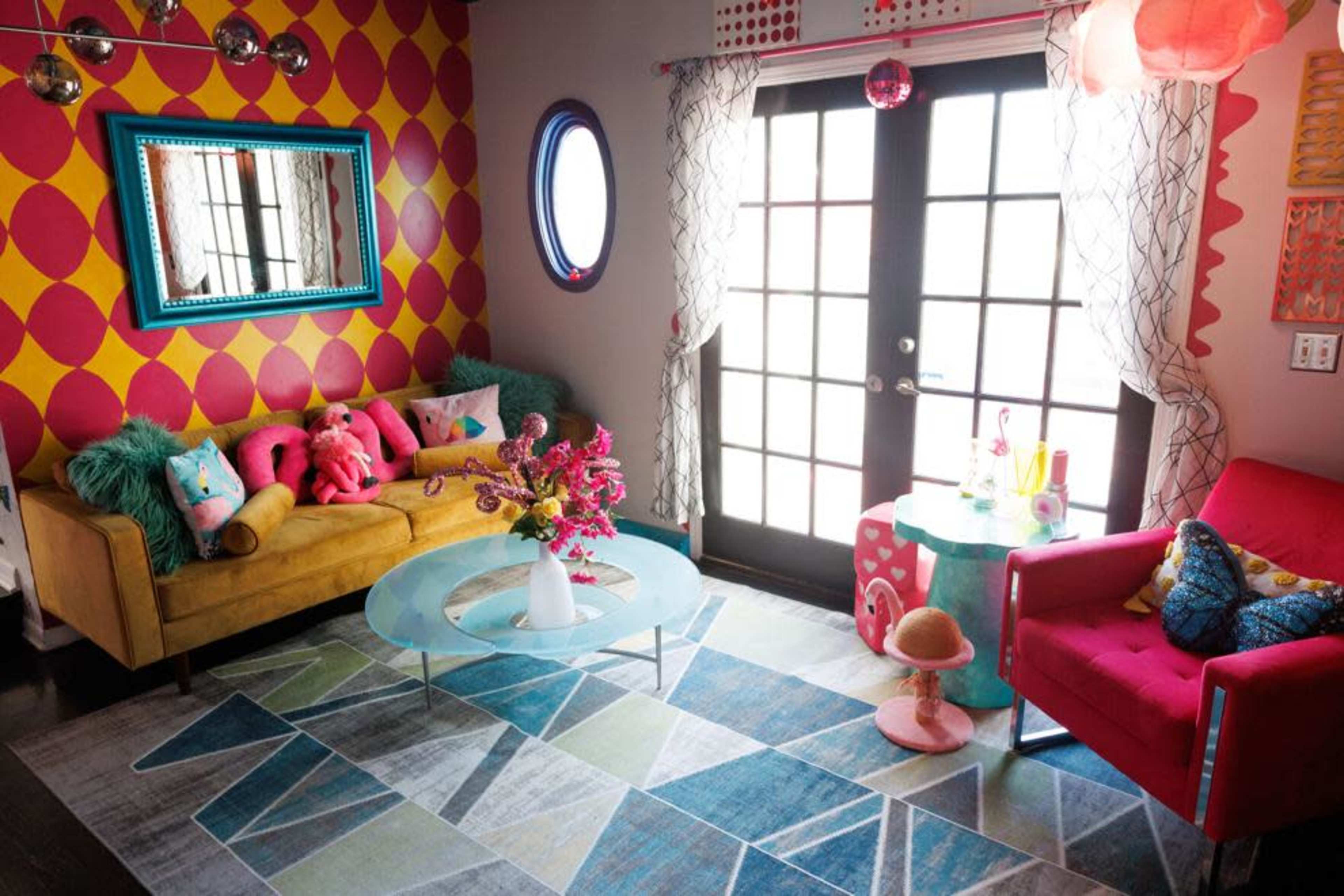 The Kaleidoscope House: 19-Room Rainbow Maximalist Home Image in Northwest Omaha, Omaha, NE