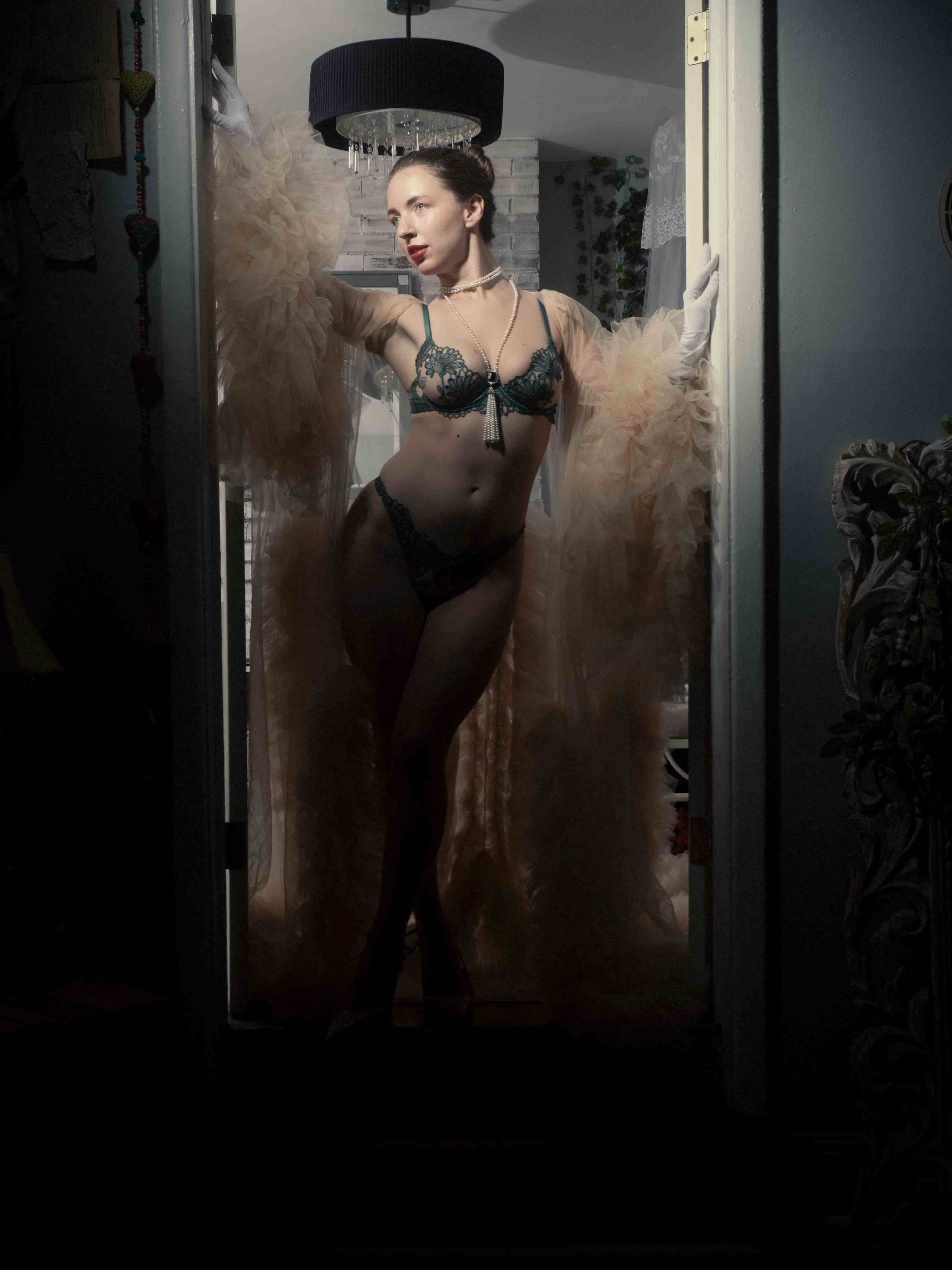Boudoir photo shoot
