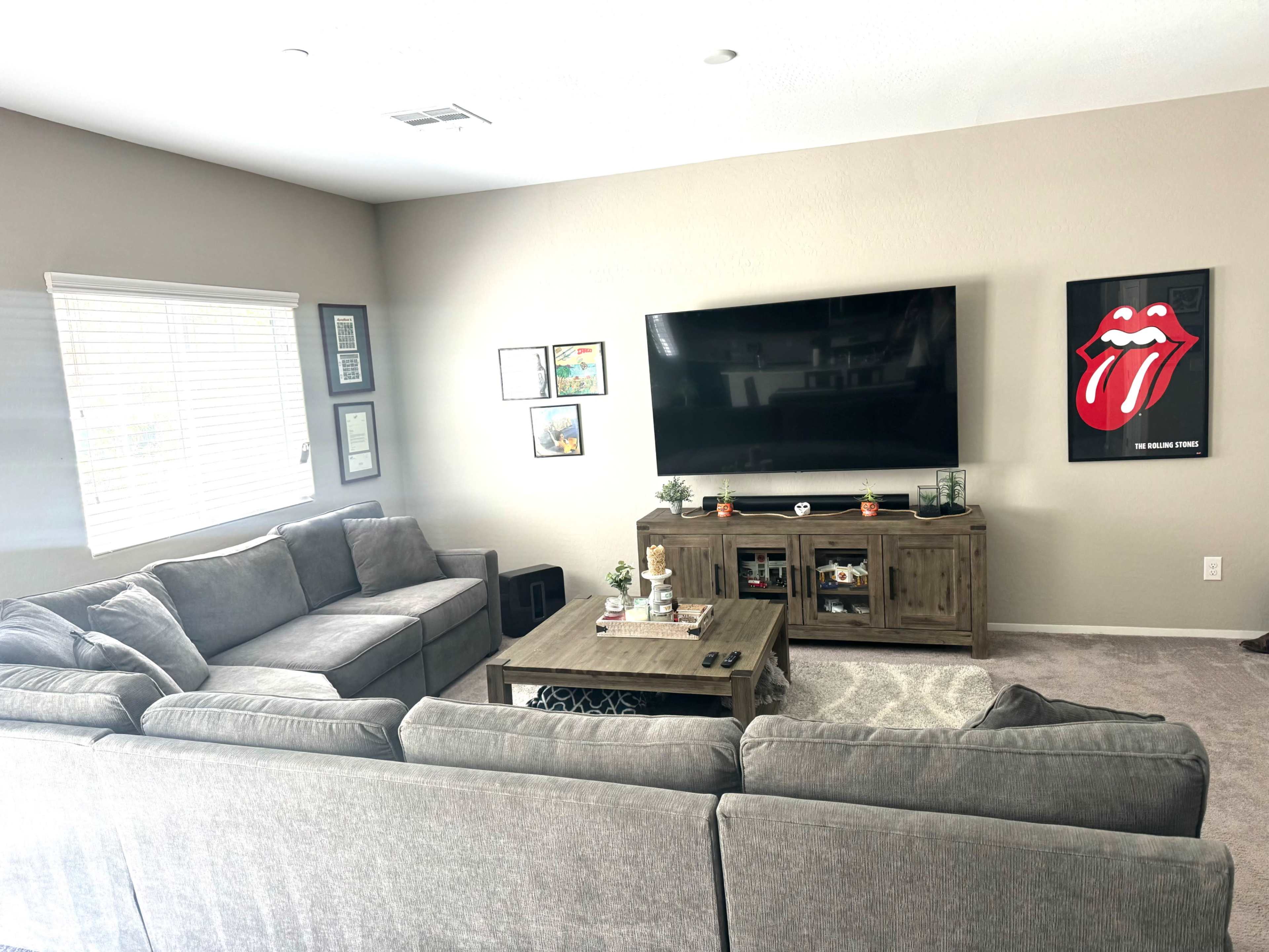quiet 3 bedroom upstairs and open plan living area downstairs which makes it roomy. Close to down town Image in North Las Vegas, Las Vegas, NV