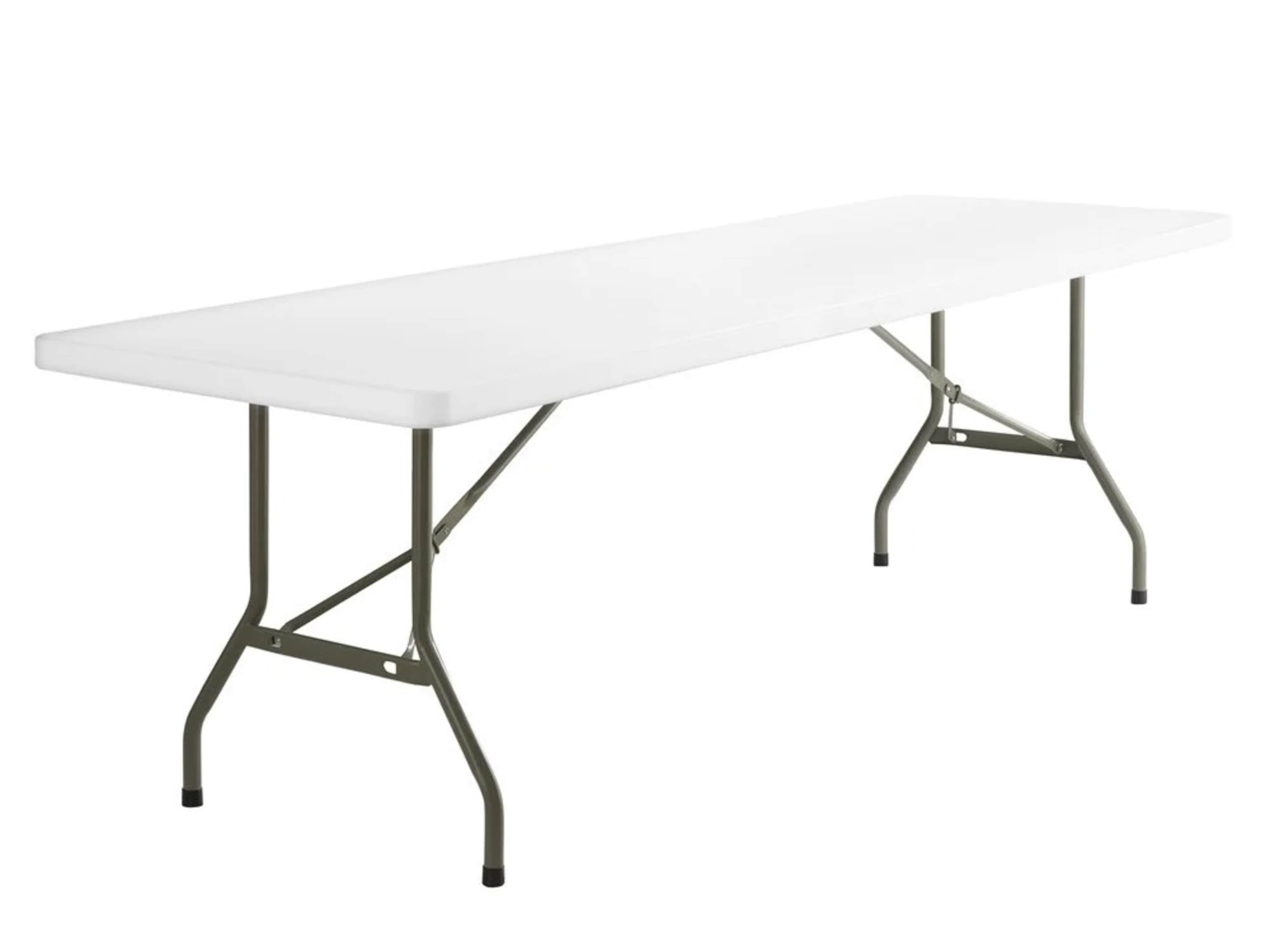 Plastic buffet table