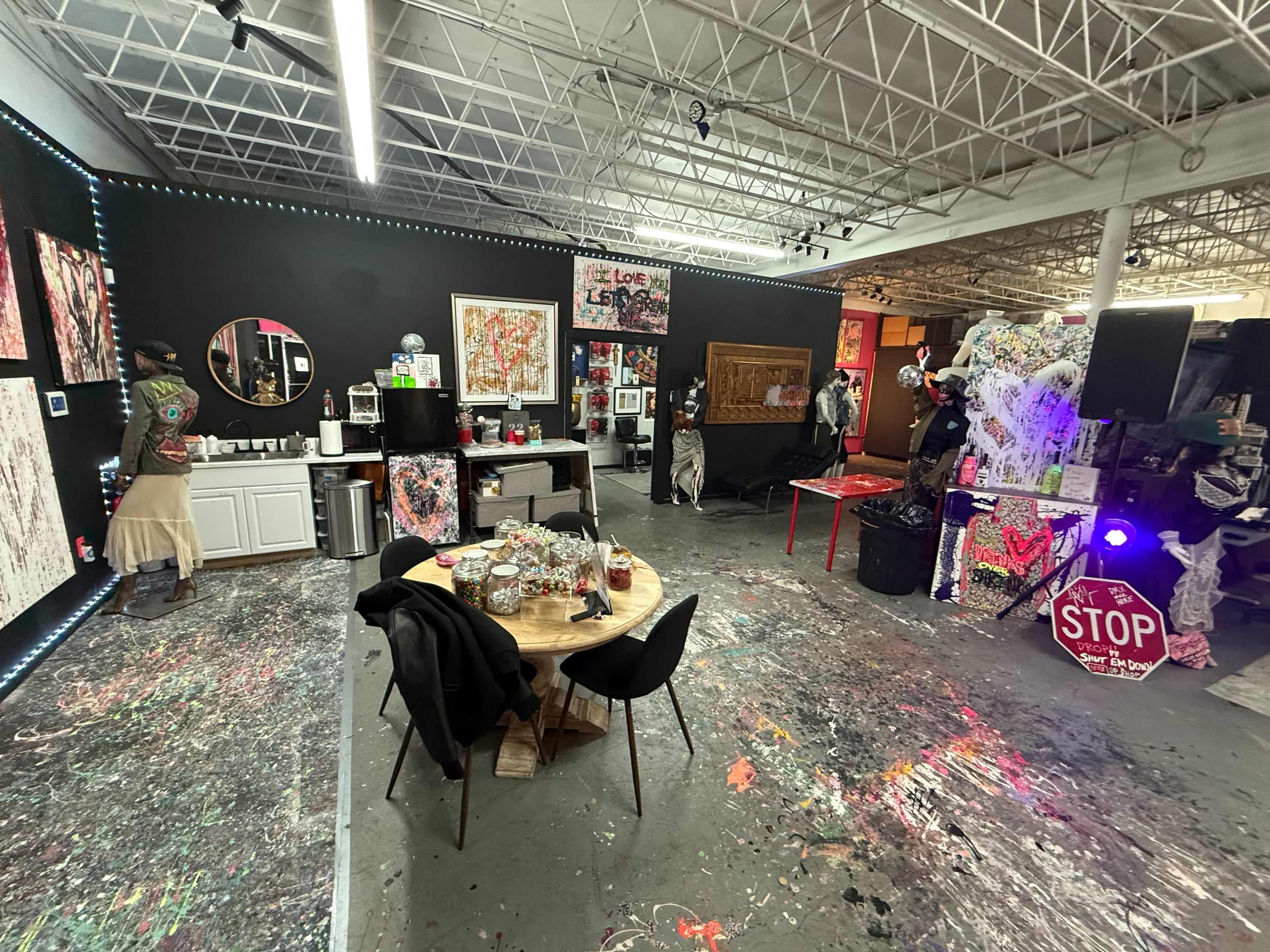 Vibrant Art District Studio Warehouse Image in Overtown, Miami, FL