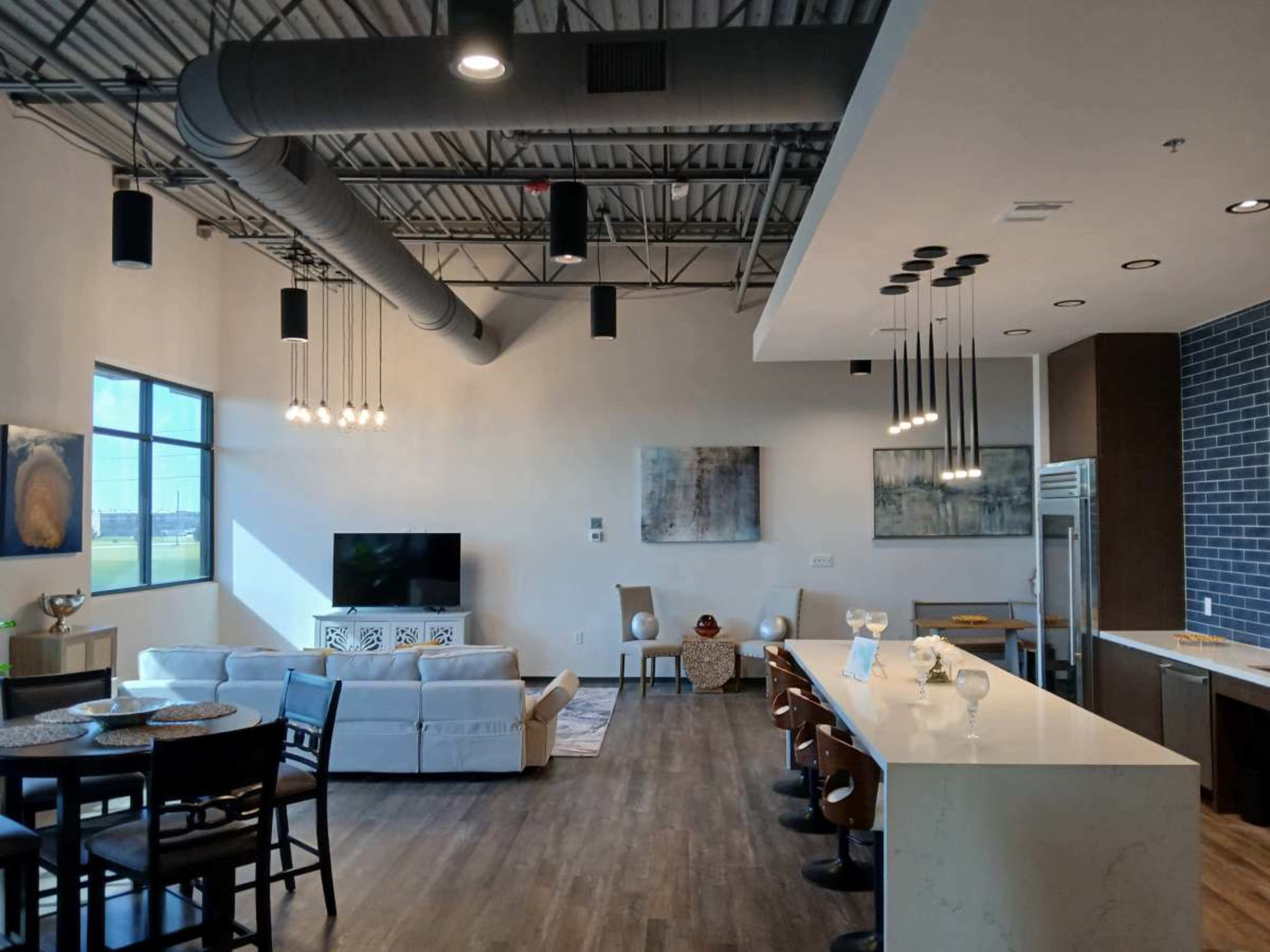 Airy Meeting and Conference Rooms, with Natural Lighting and Balcony Access Image in Telfair, Sugar Land, TX