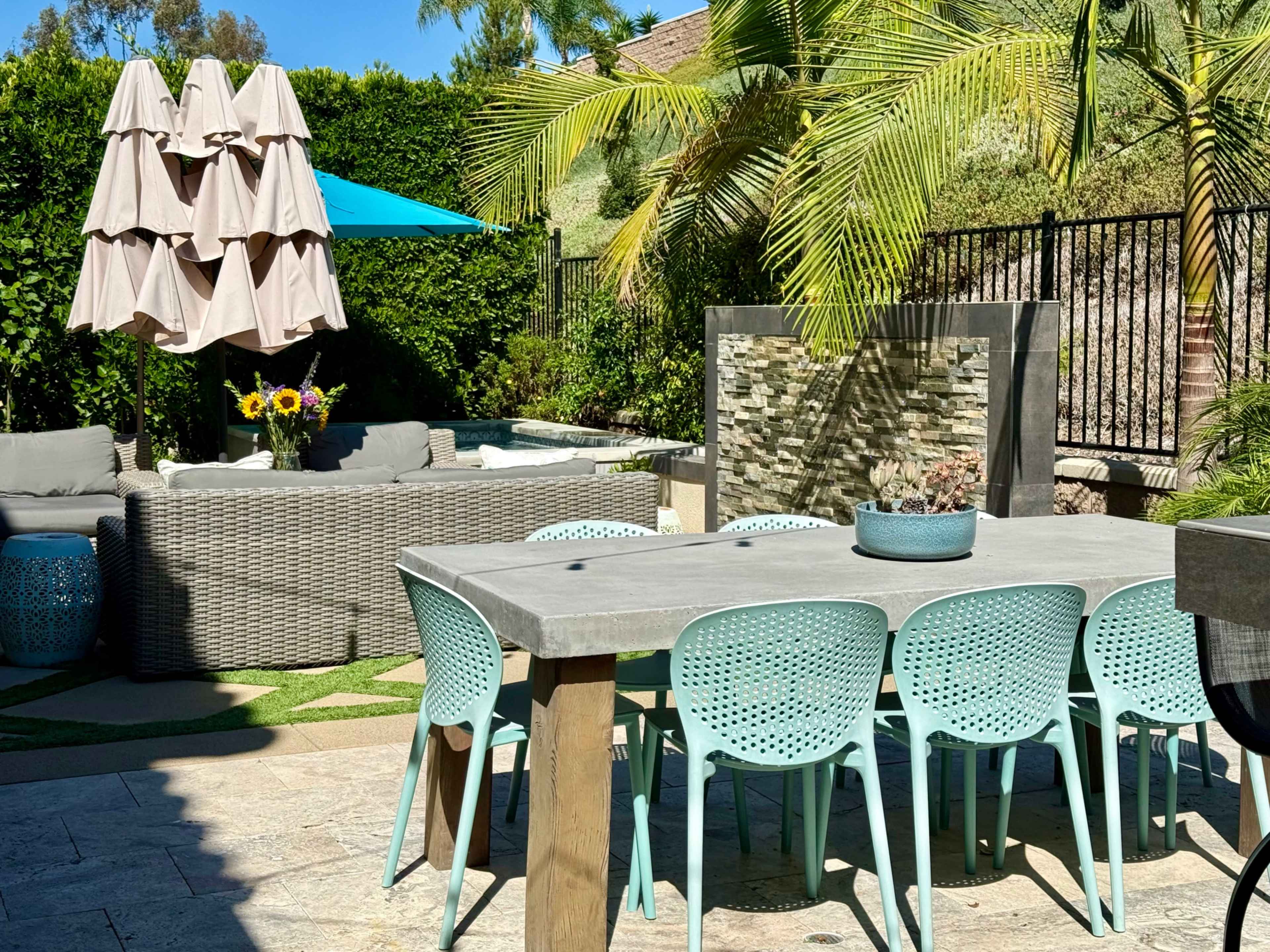 Beach Town Modern Home with Designer Backyard Image in Carlsbad, Carlsbad, CA