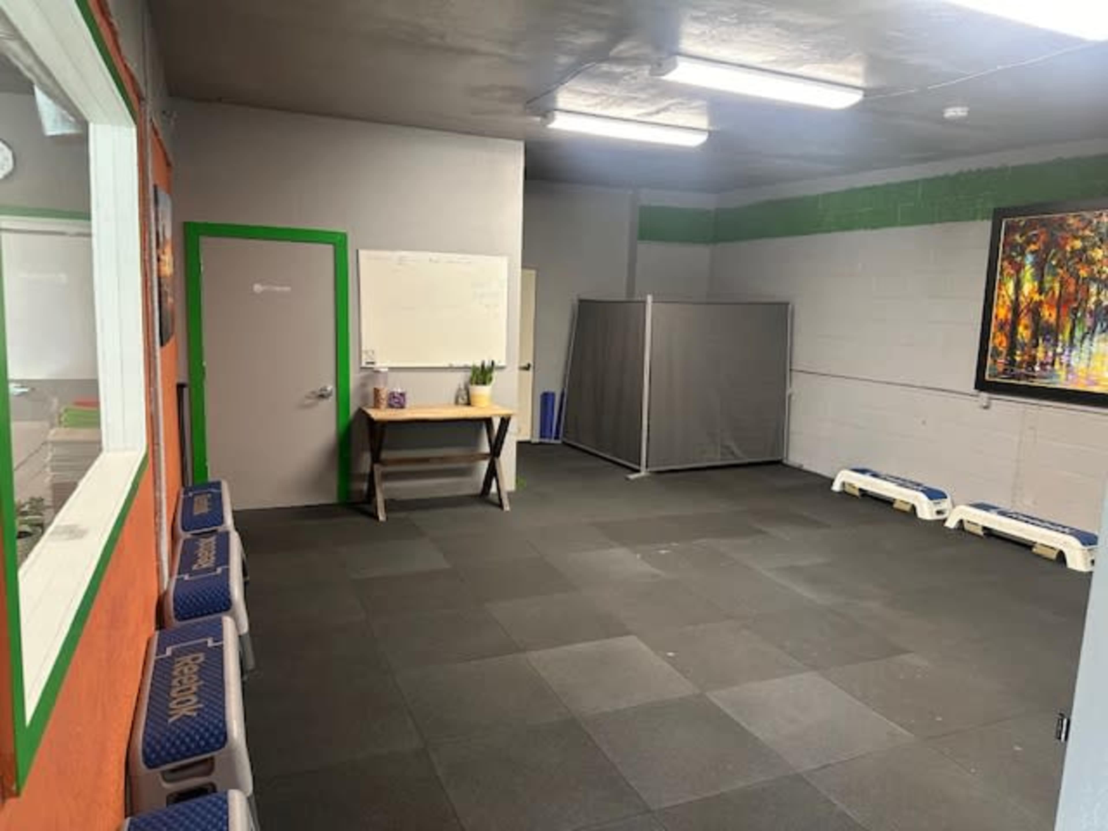 Large private room in fitness studio, open use for massage, fitness, classes, etc Image in Mountain View, Mountain View, CA
