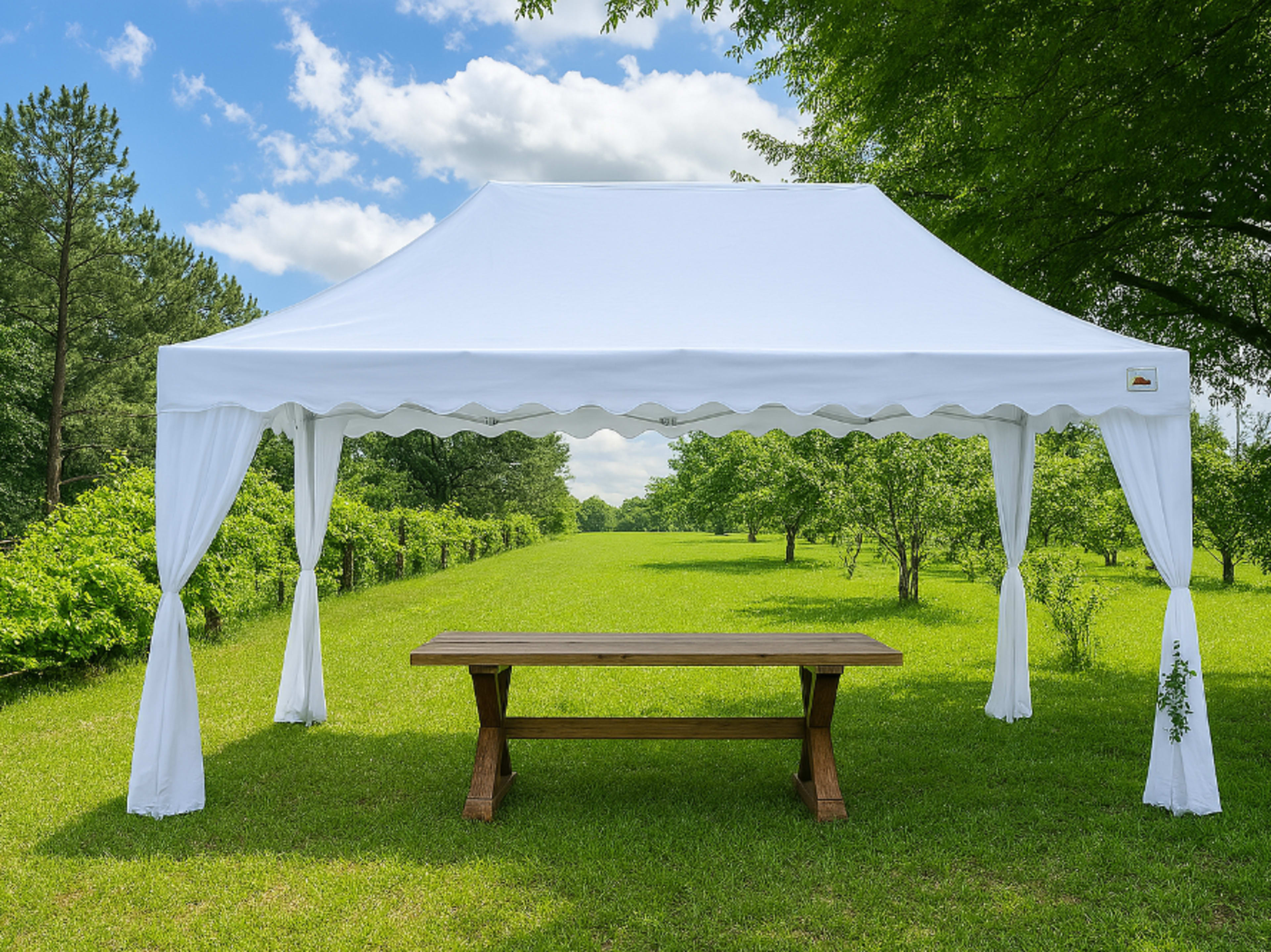 White Canopy Shade Tent
