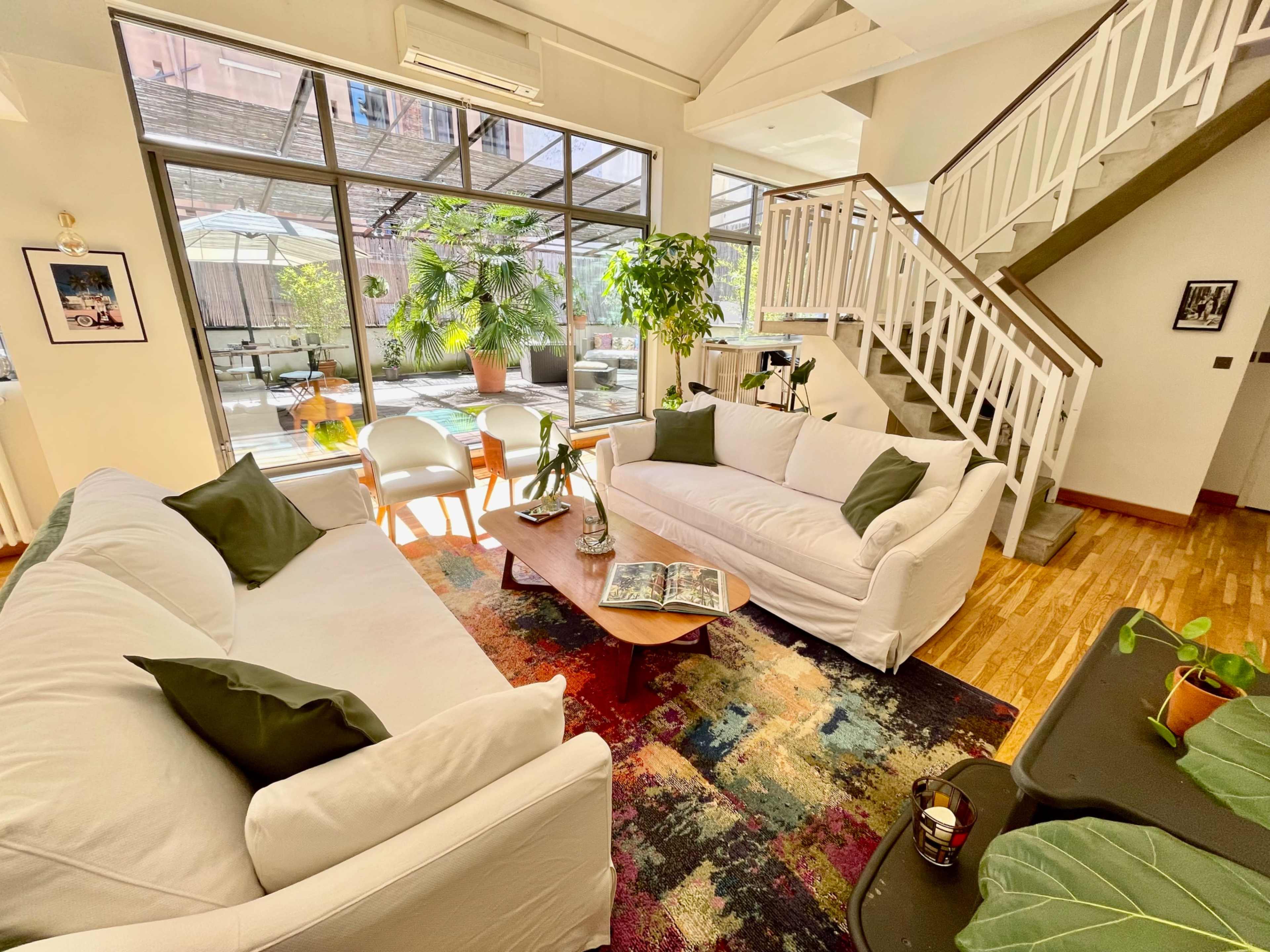 Appartement atypique, discret et sa terrasse Image dans Marechal Lyautey - Vitton, Lyon, 