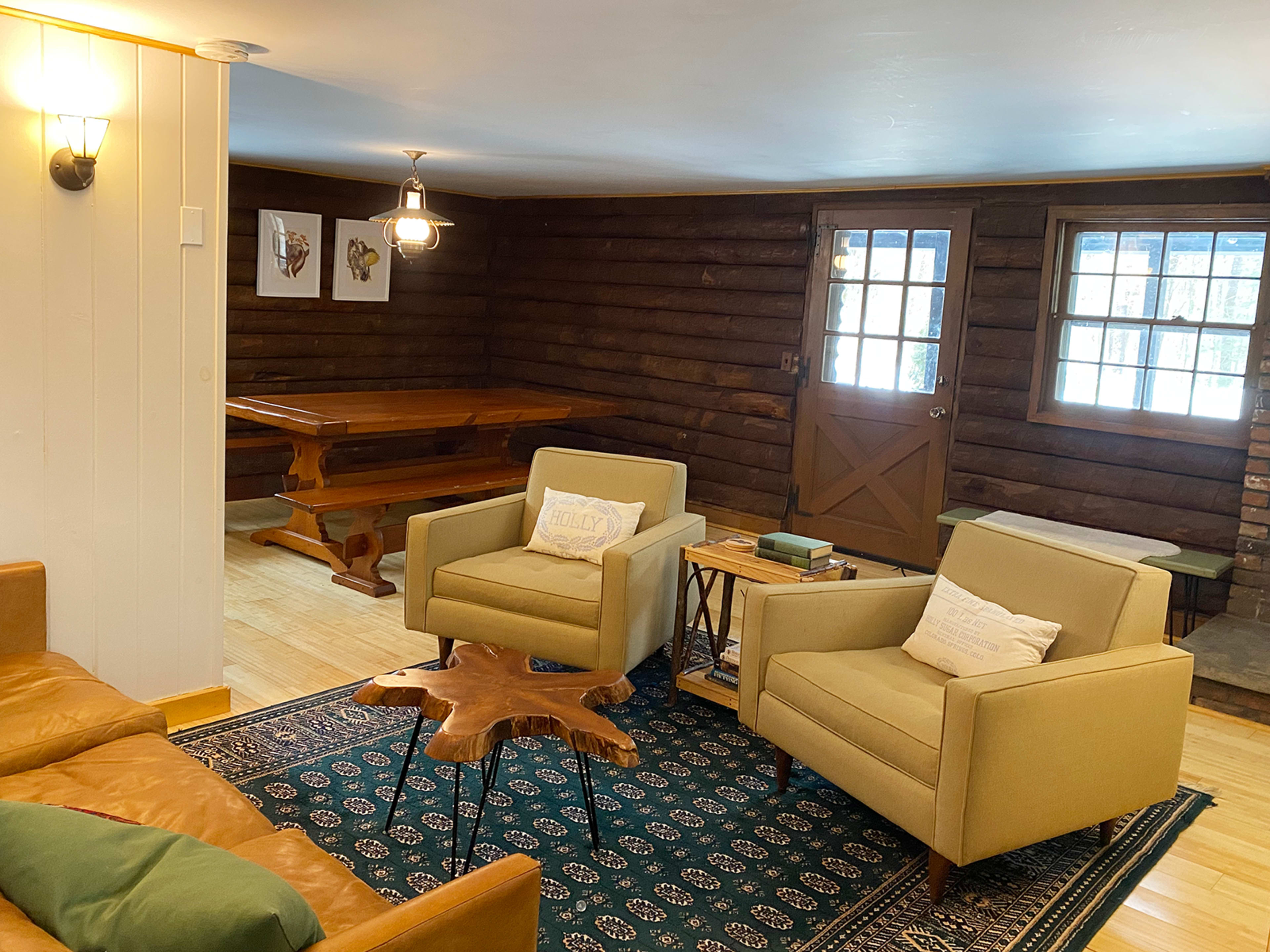 1970s Log Cabin in the Catskill Mountains Image in Colchester, Dowsville, NY