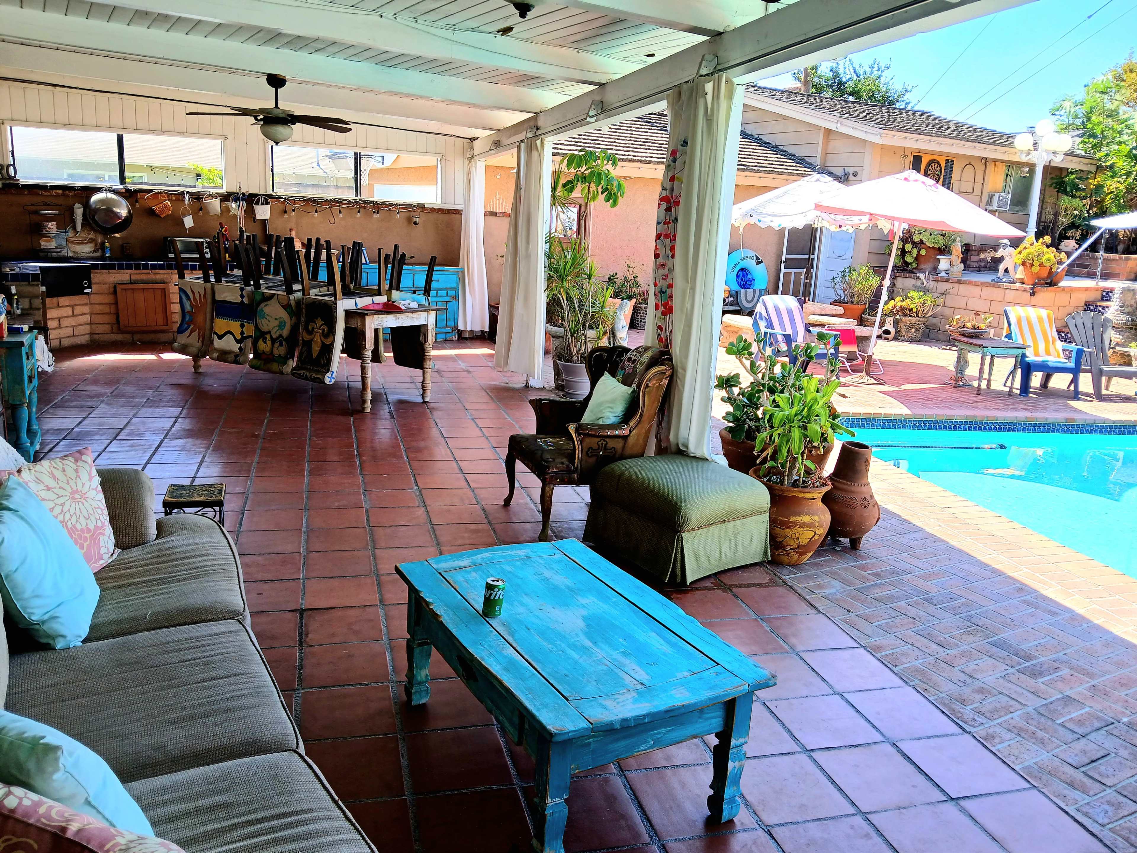 1950s 4 bedroom two bath single family home built for entertainment Image in La Habra, La Habra, CA