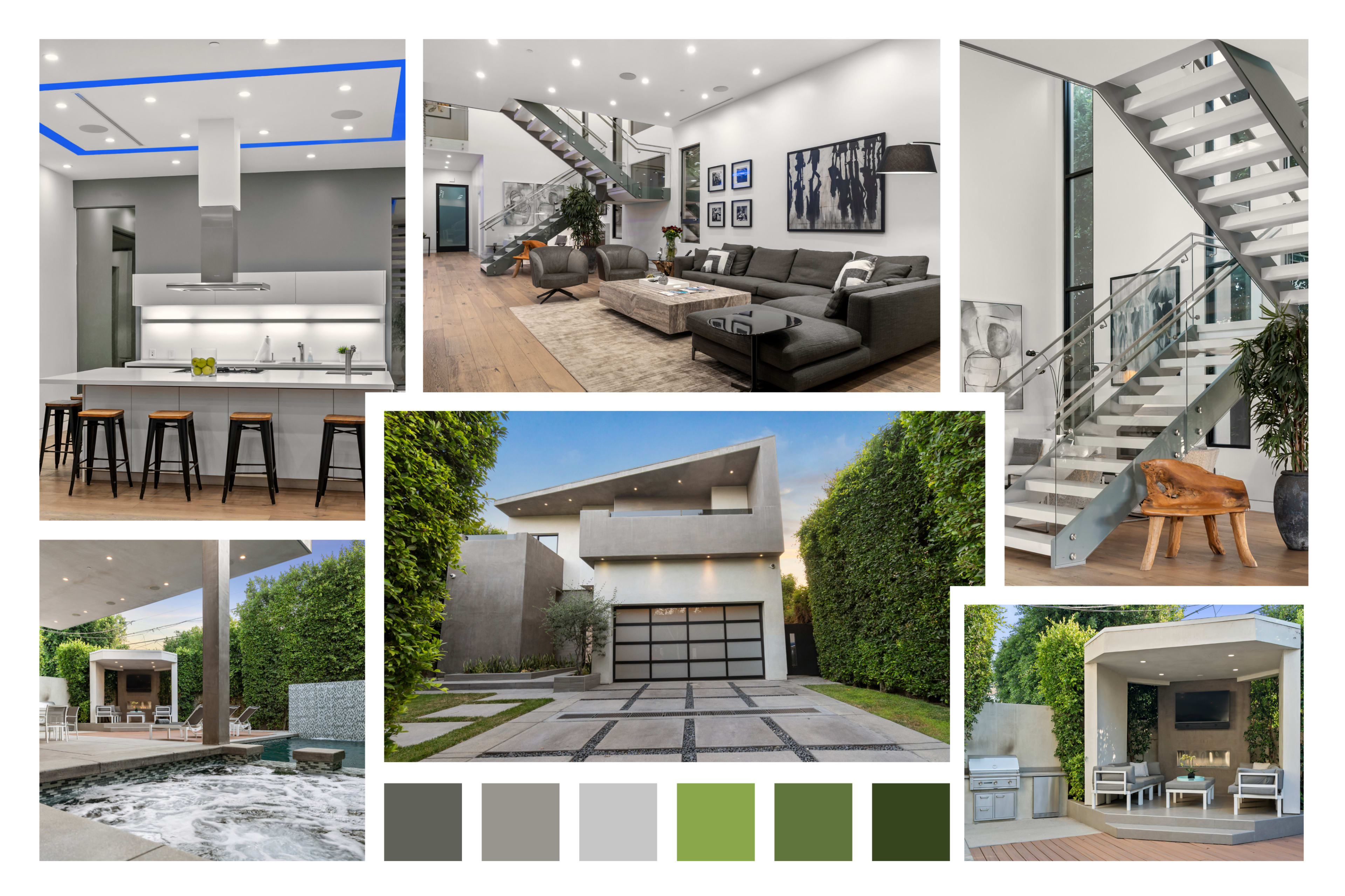 ORLANDO SLEEK MODERN ARCHITECTURAL HOME Image in Beverly Grove, Los Angeles, CA