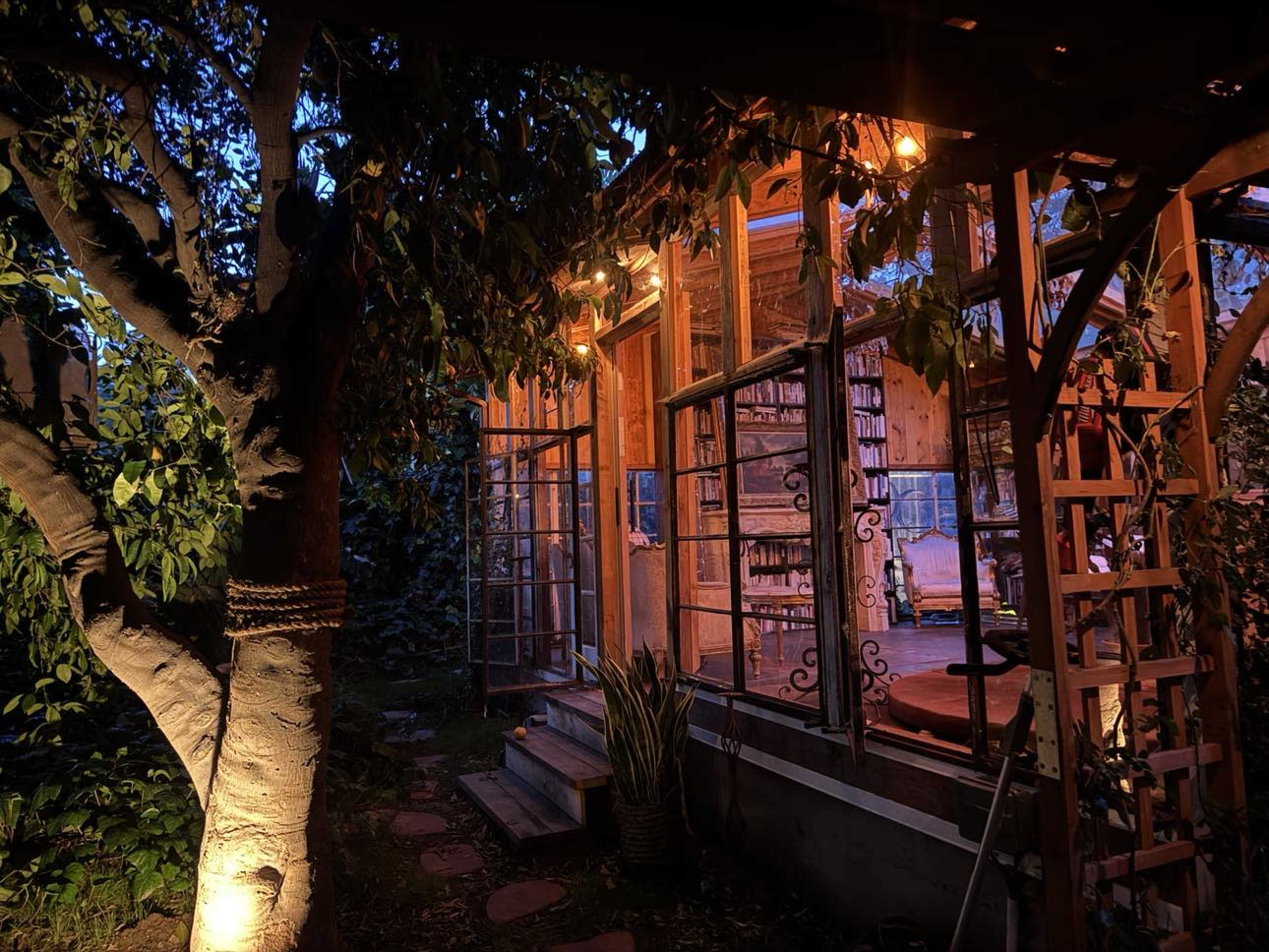 Scenic Spanish-Style Home with Expansive Yards, Sunroom, Citrus Orchard & Storybook Cottage Image in Glenwood, Glendale, CA