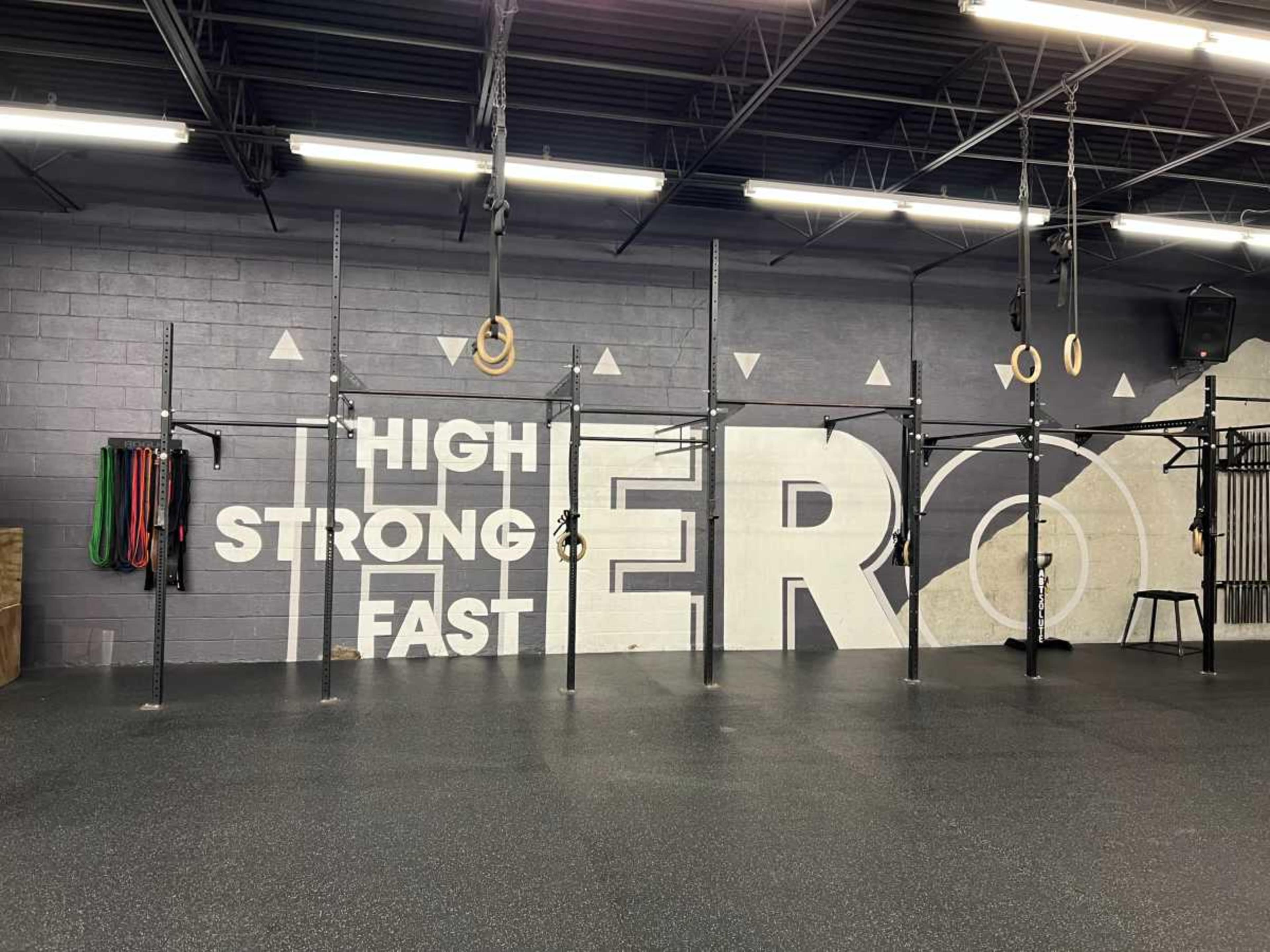 Spacious gym, with CrossFit Area, olympic lifting platforms, outdoor area, sauna, cold plunge, Image in New Rochelle, New Rochelle, NY