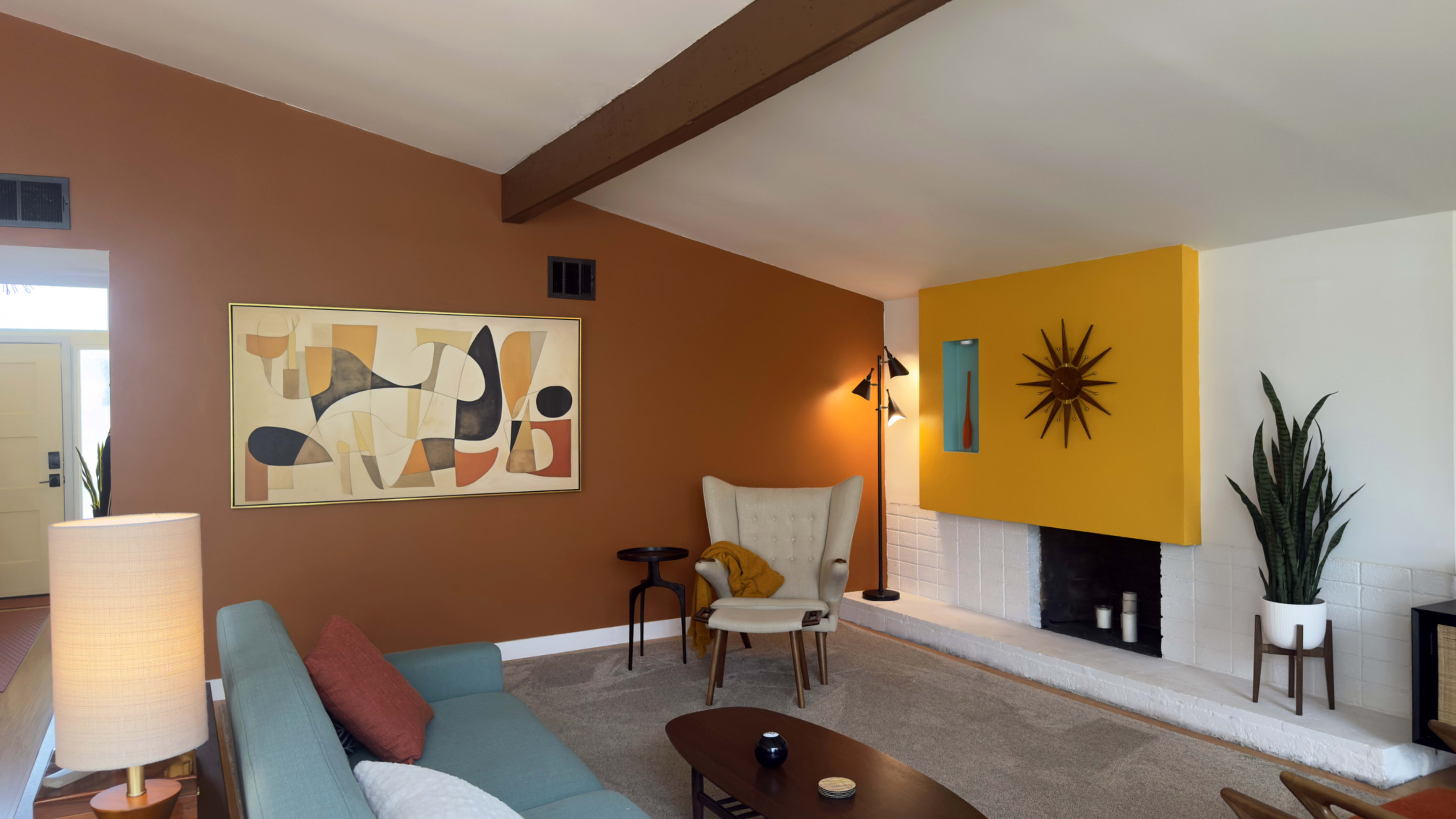 Mid-Century Marvel with Wall-to-Wall Windows Image in Paradise, Las Vegas, NV