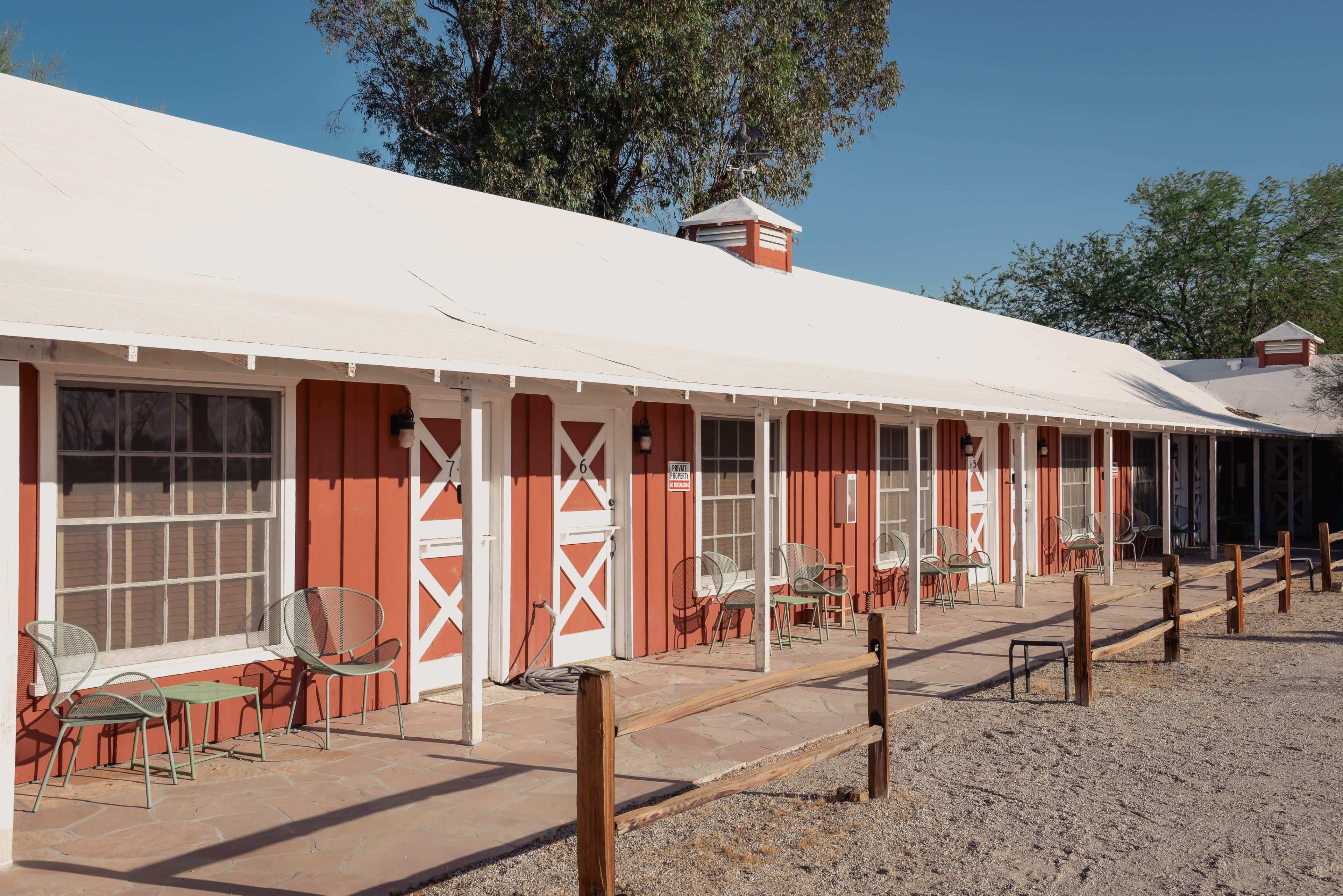 Vintage Old West California Ranch style Motel in downtown Joshua Tree Image in Joshua Tree, Joshua Tree, CA