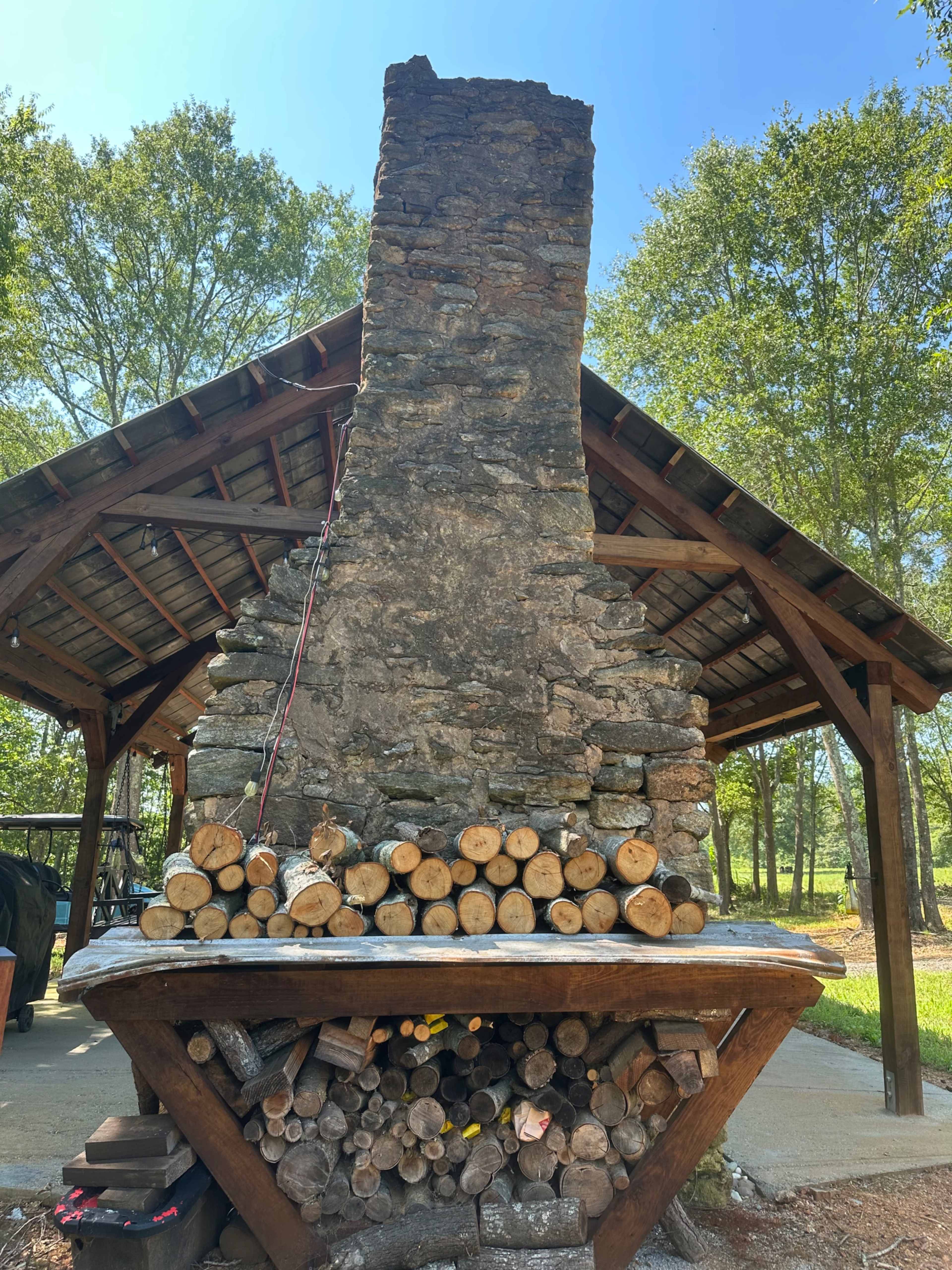Rustic Outdoor Space for Small Weddings, Showers, Parties and More! Image in Mayo, Cowpens, SC