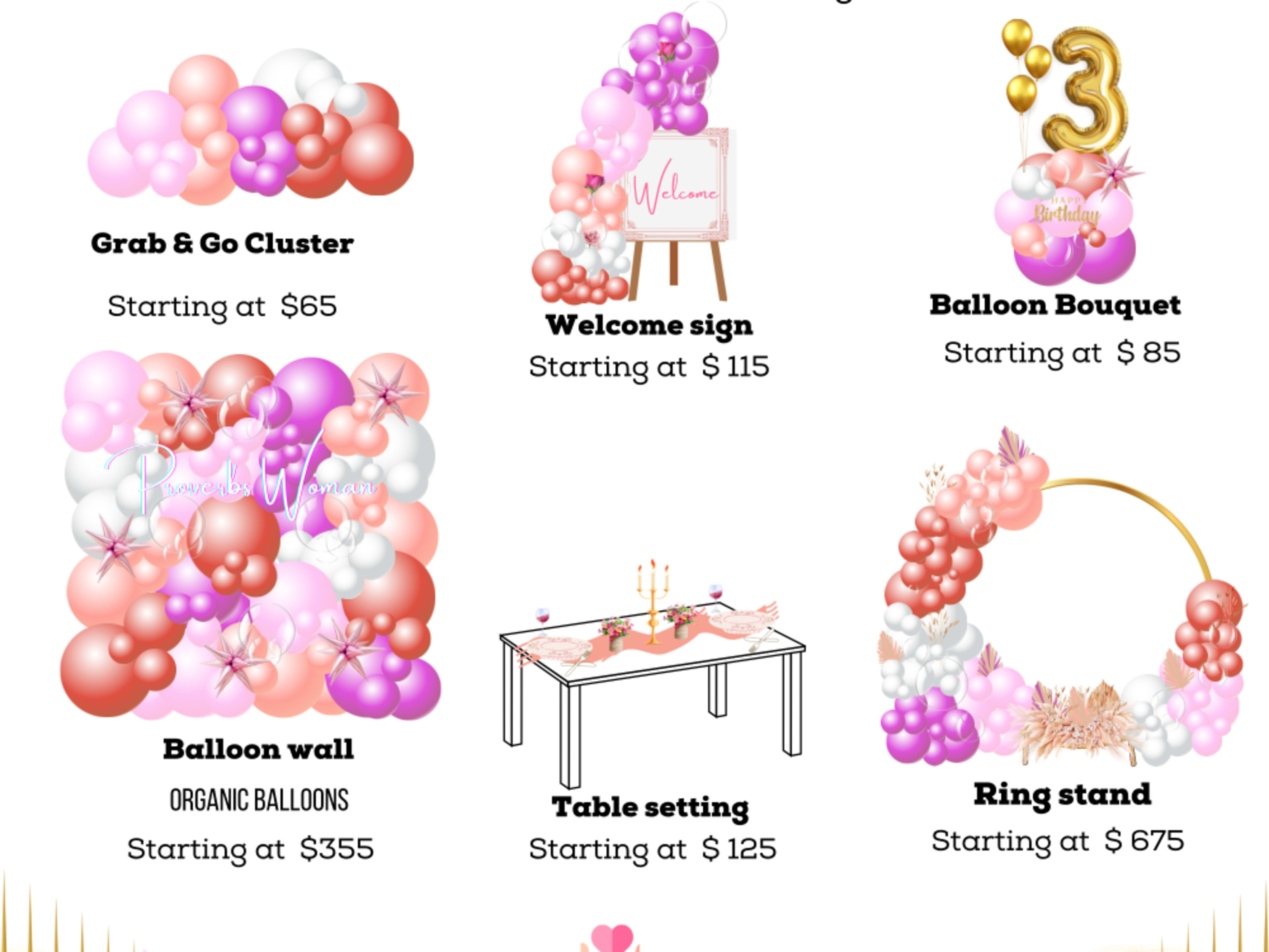 Ballon decor consultation 