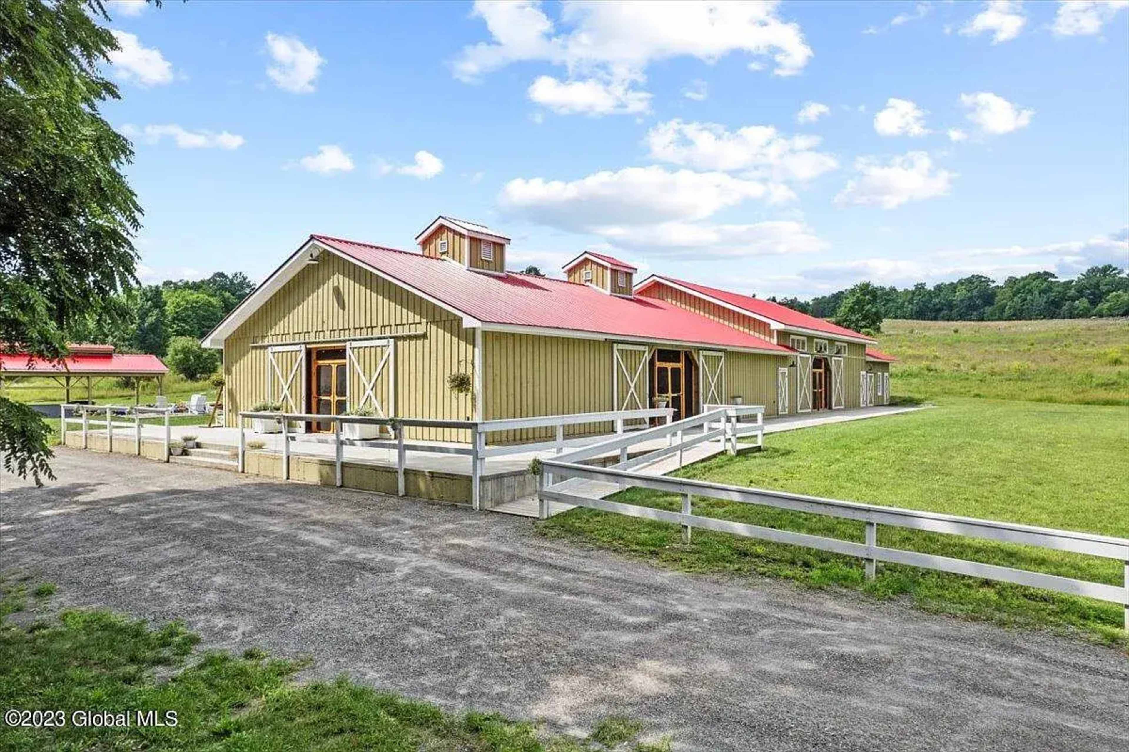 20 acres, barn, 4 houses, lake view Image in Moriah, Moriah, NY