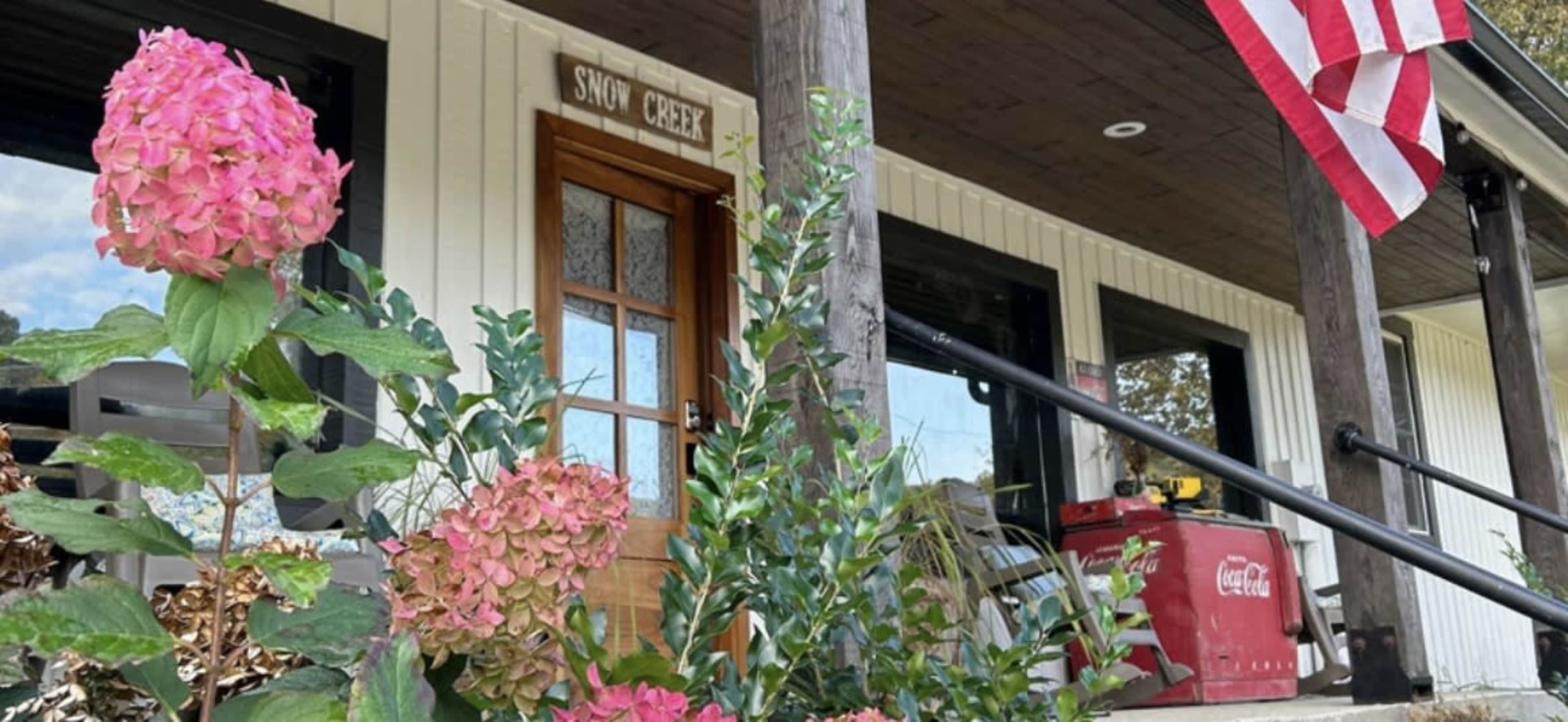 Countryside Waterfront Cabin 55 Acres Mountain View with 1 acre springwater swimming pond Image in , Columbia, TN