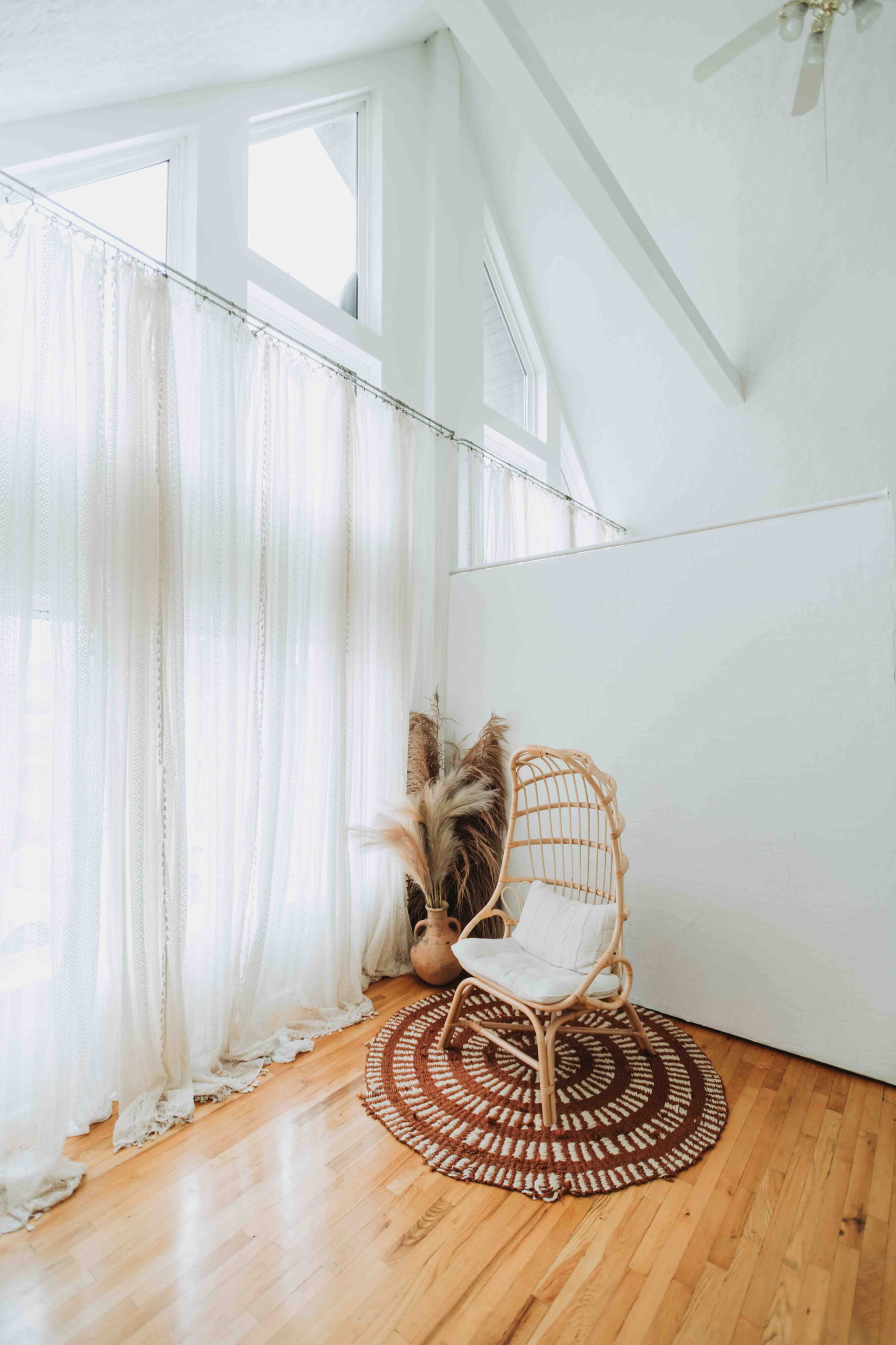 Boho, Modern, Clean Natural Light Photography Studio Image in , Fairview, NC
