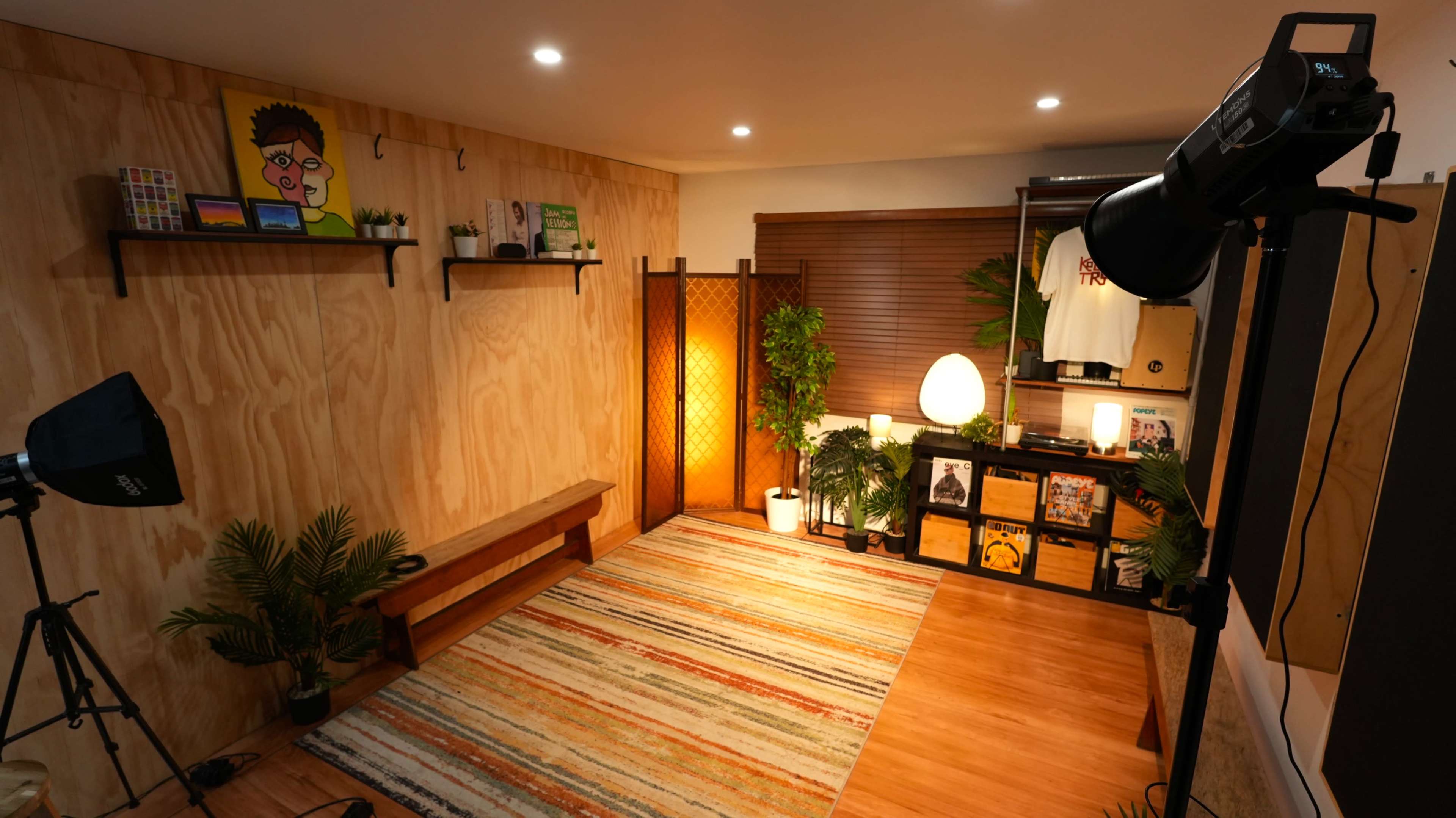warm and japandi themed space with pro gears and engineer Image in Meadowbank, Meadowbank, NSW