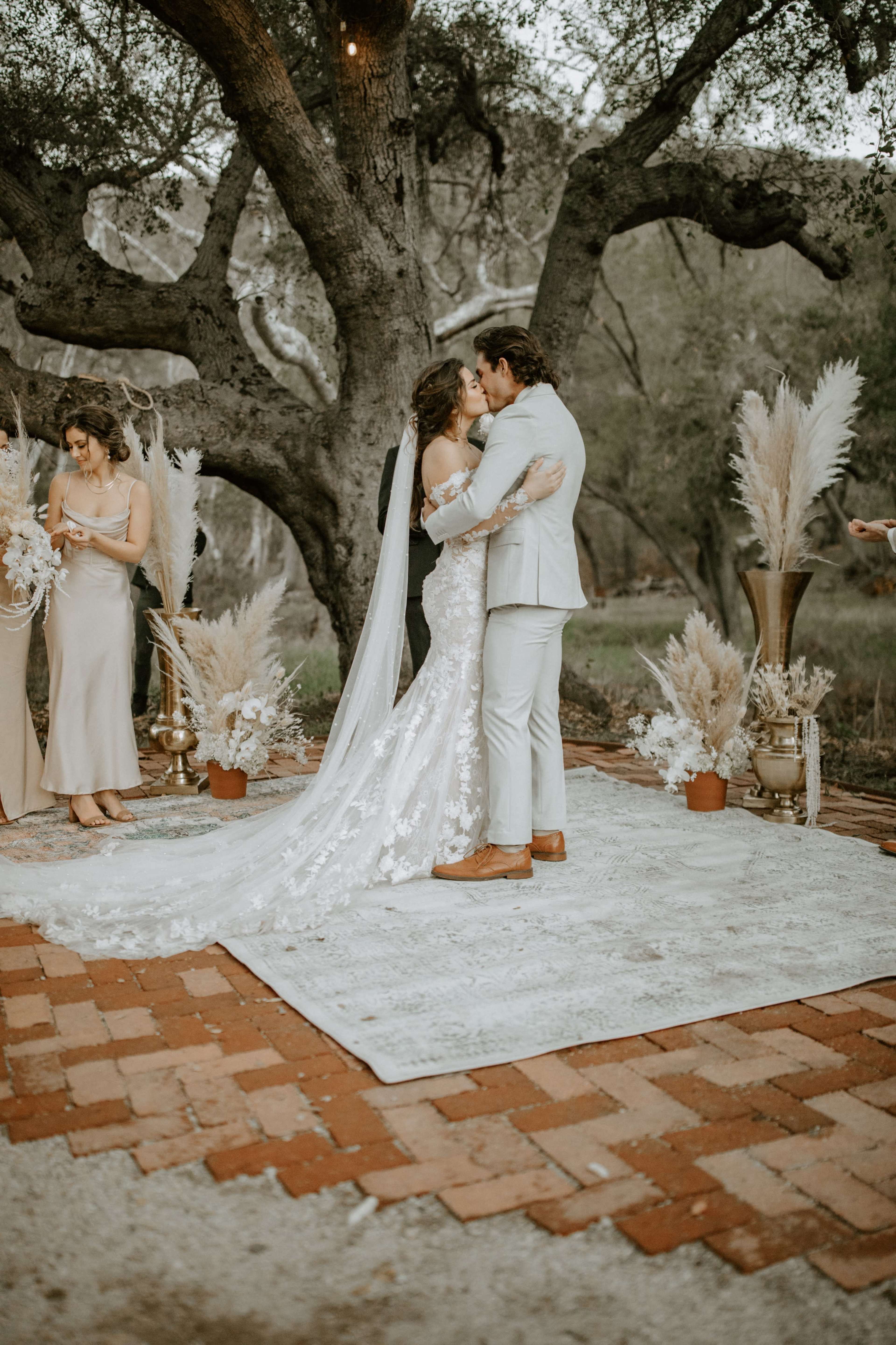 9 Acre Ranch in the Canyon featuring Restoration Hardware tables under 1000 year old oaks beside a seasonal stream  for hosting Weddings, Events, retreats, corporate gatherings, Filming and photo shoots Image in , Thousand Oaks, CA