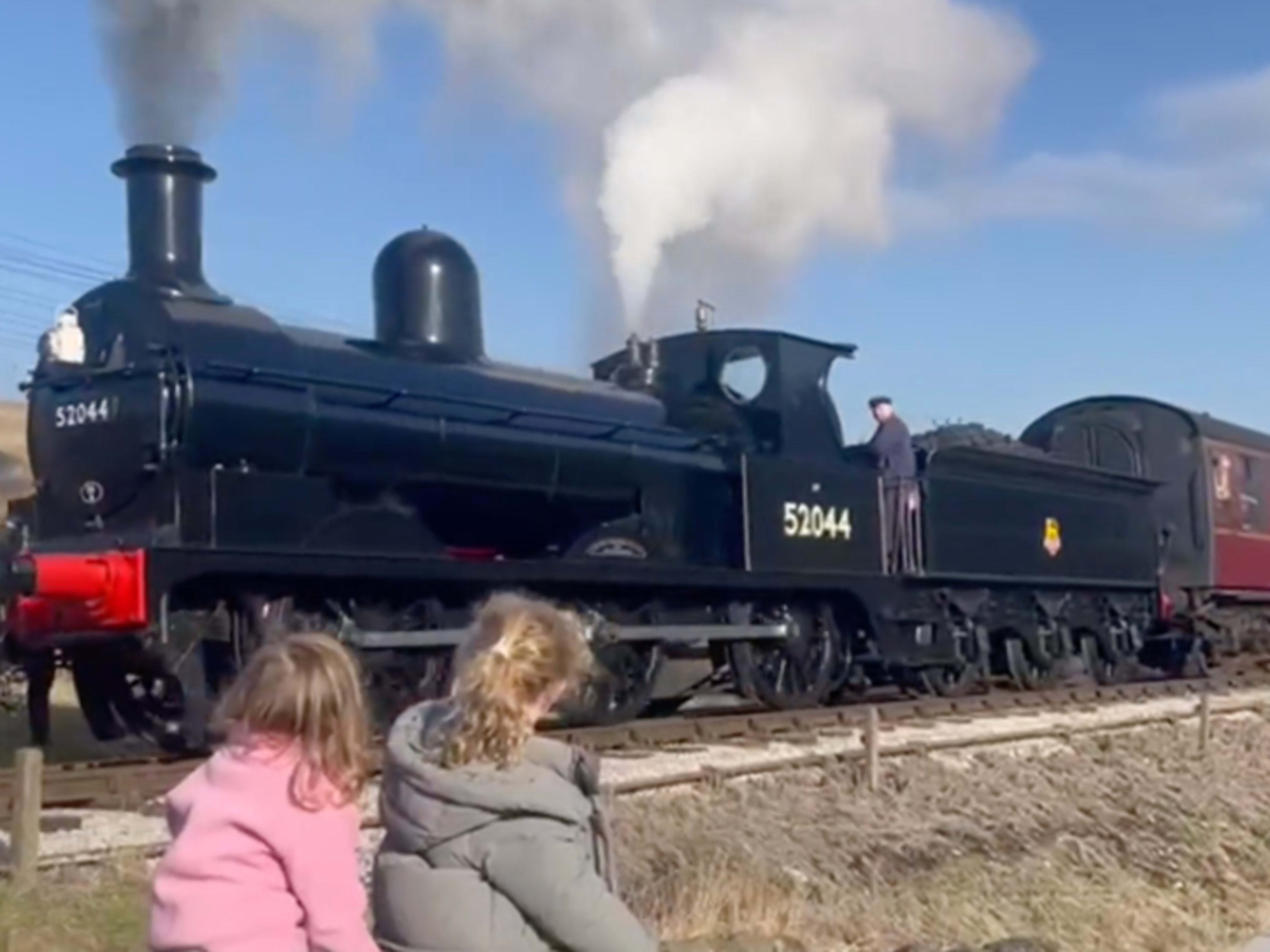 Steam Train Viewing Platform