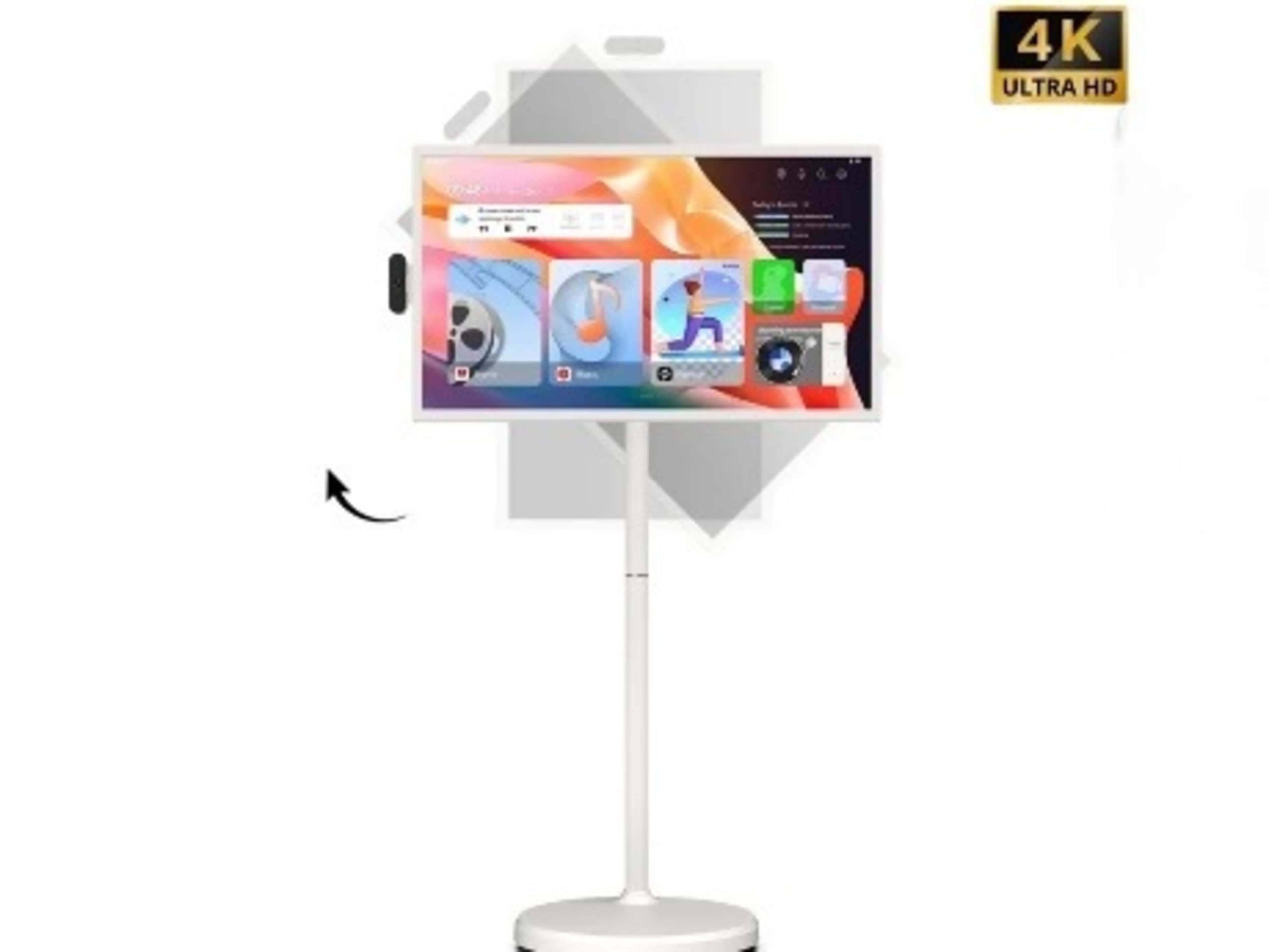 Portable TV 4k touchscreen 