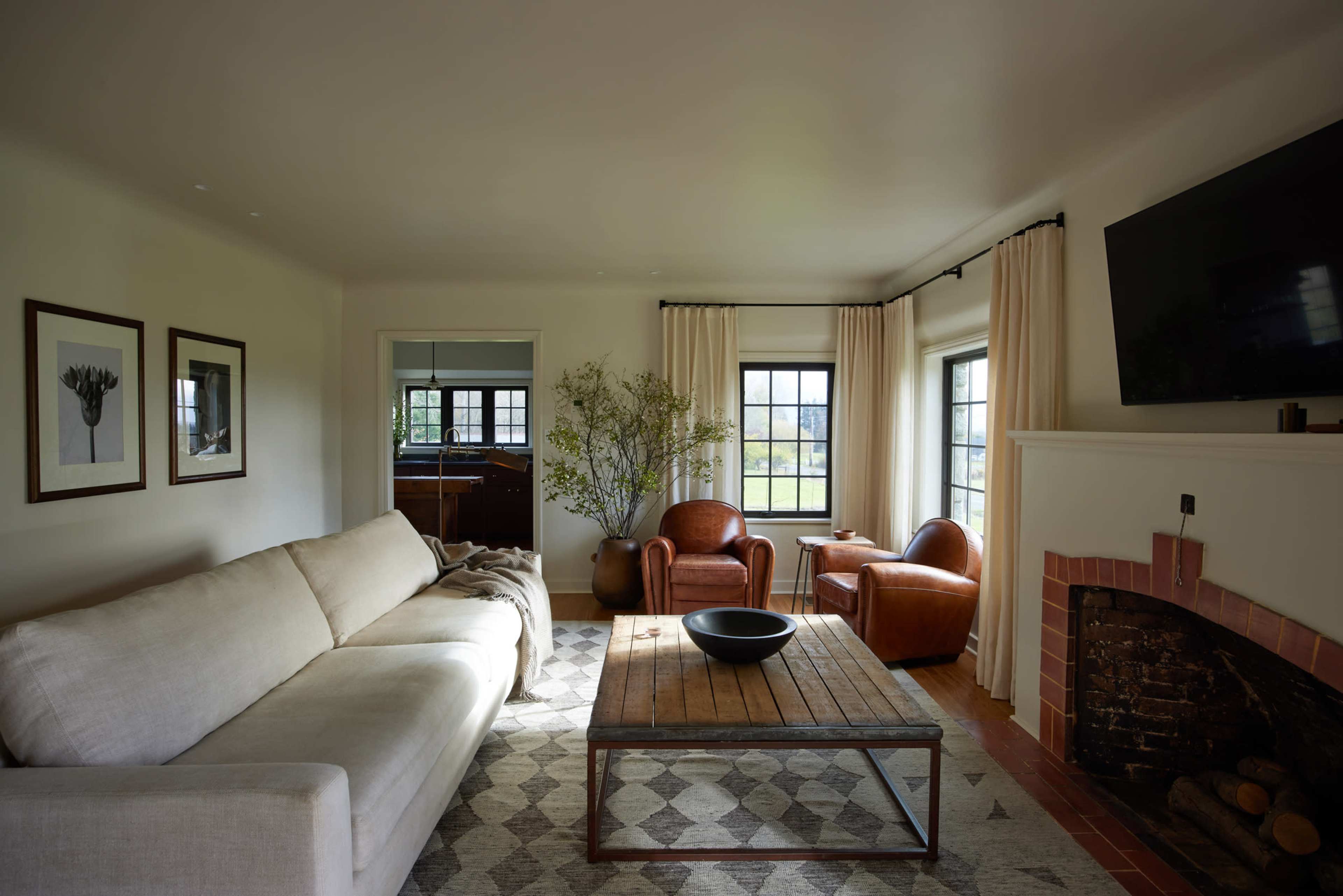 Stone cottage in pastoral country side Image in , Ferndale, WA