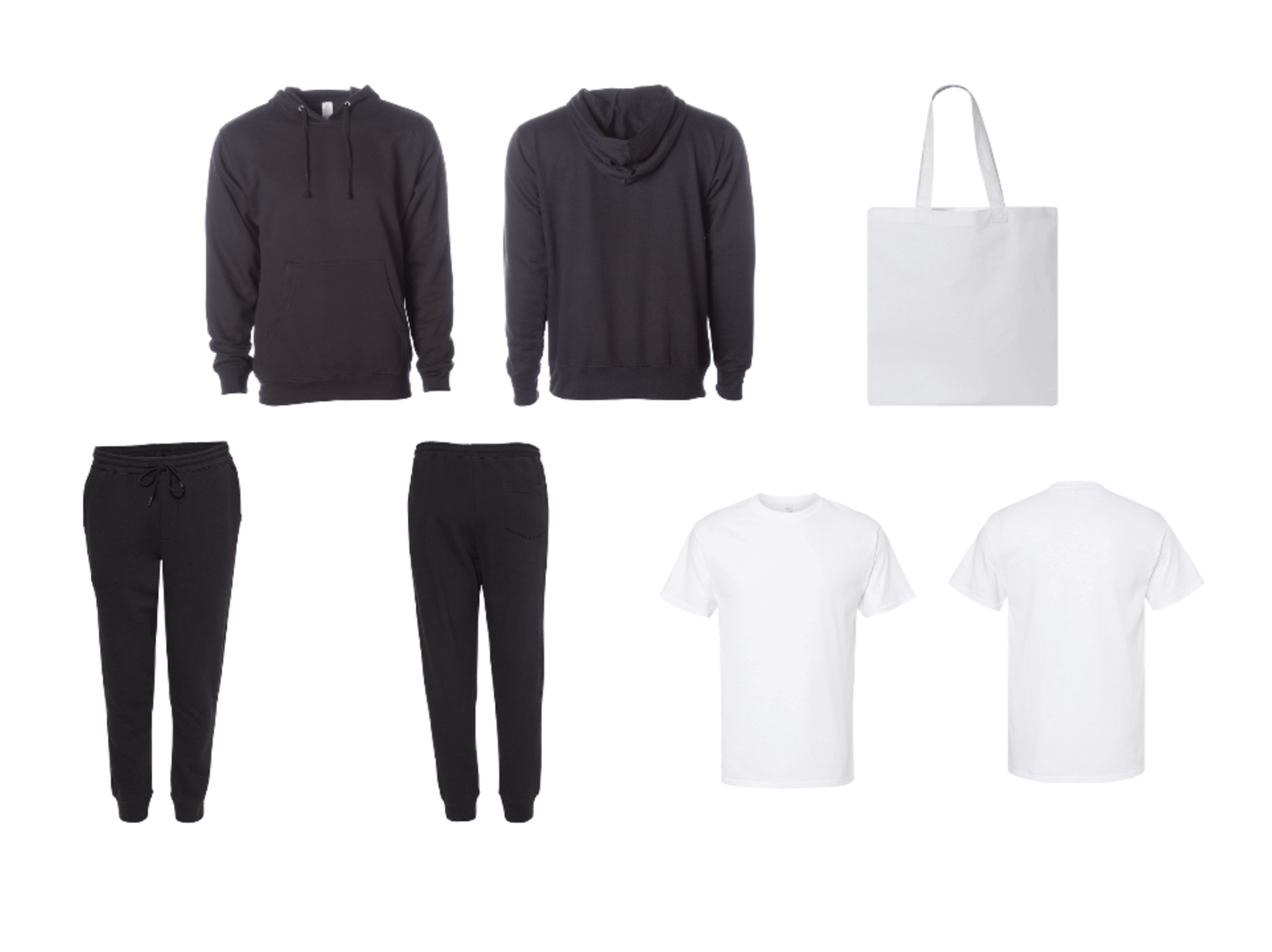 Full Apparel Package (Tote + Tee + Sweatsuit Set)