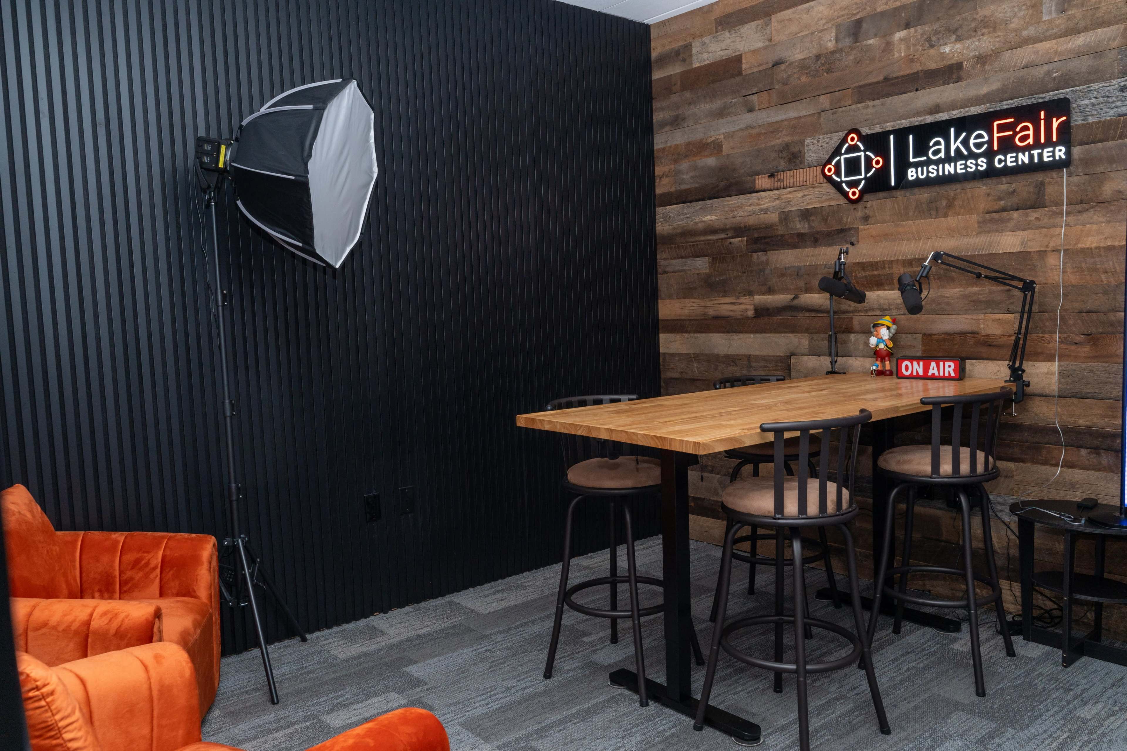 LakeFair Business Center Podcast Room Image in Westheimer Lakes, Richmond, TX