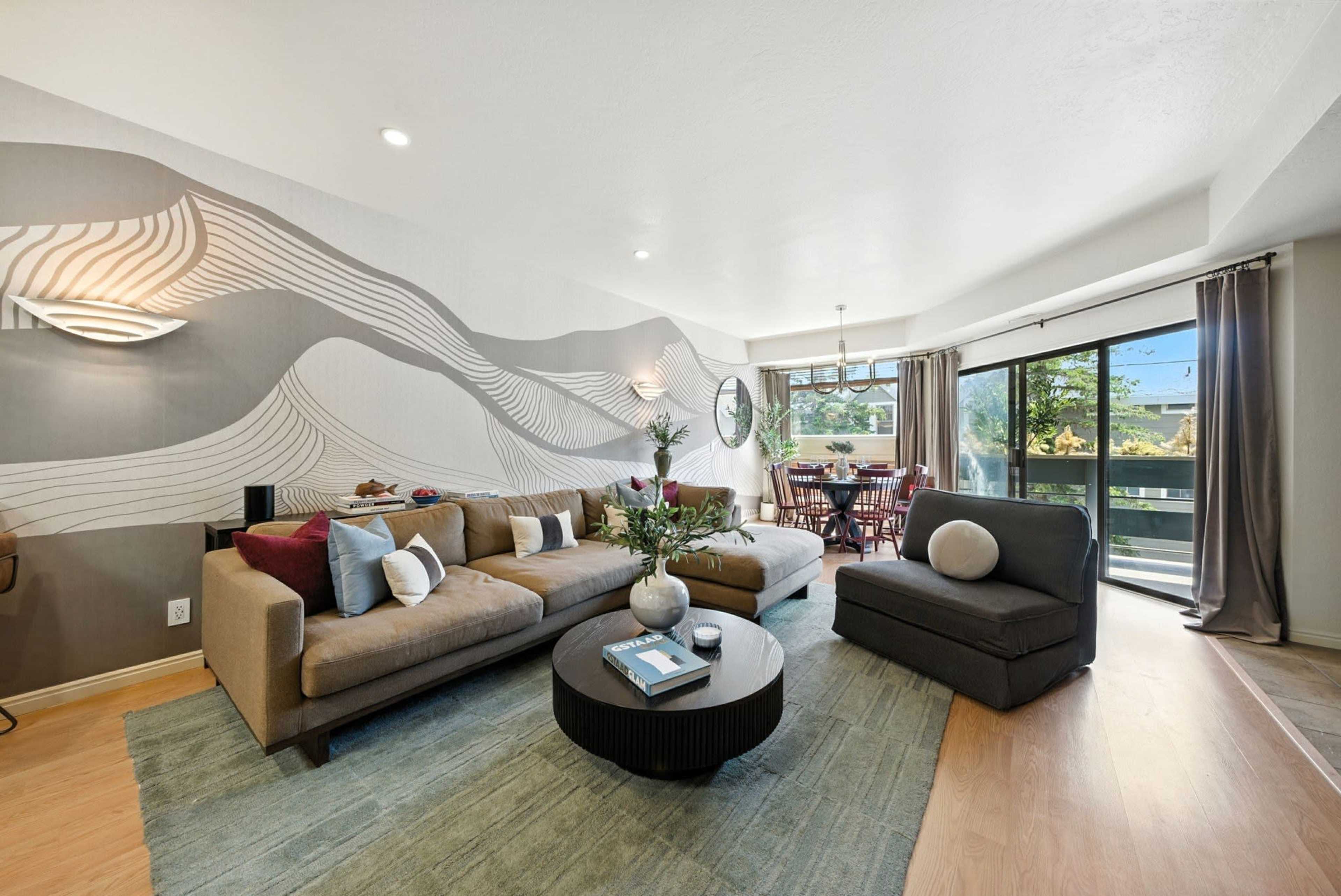 Color-Drenched Retro Ski Condo with a Chairlift Deck, Old Town Park City Image in Park City, Park City, UT