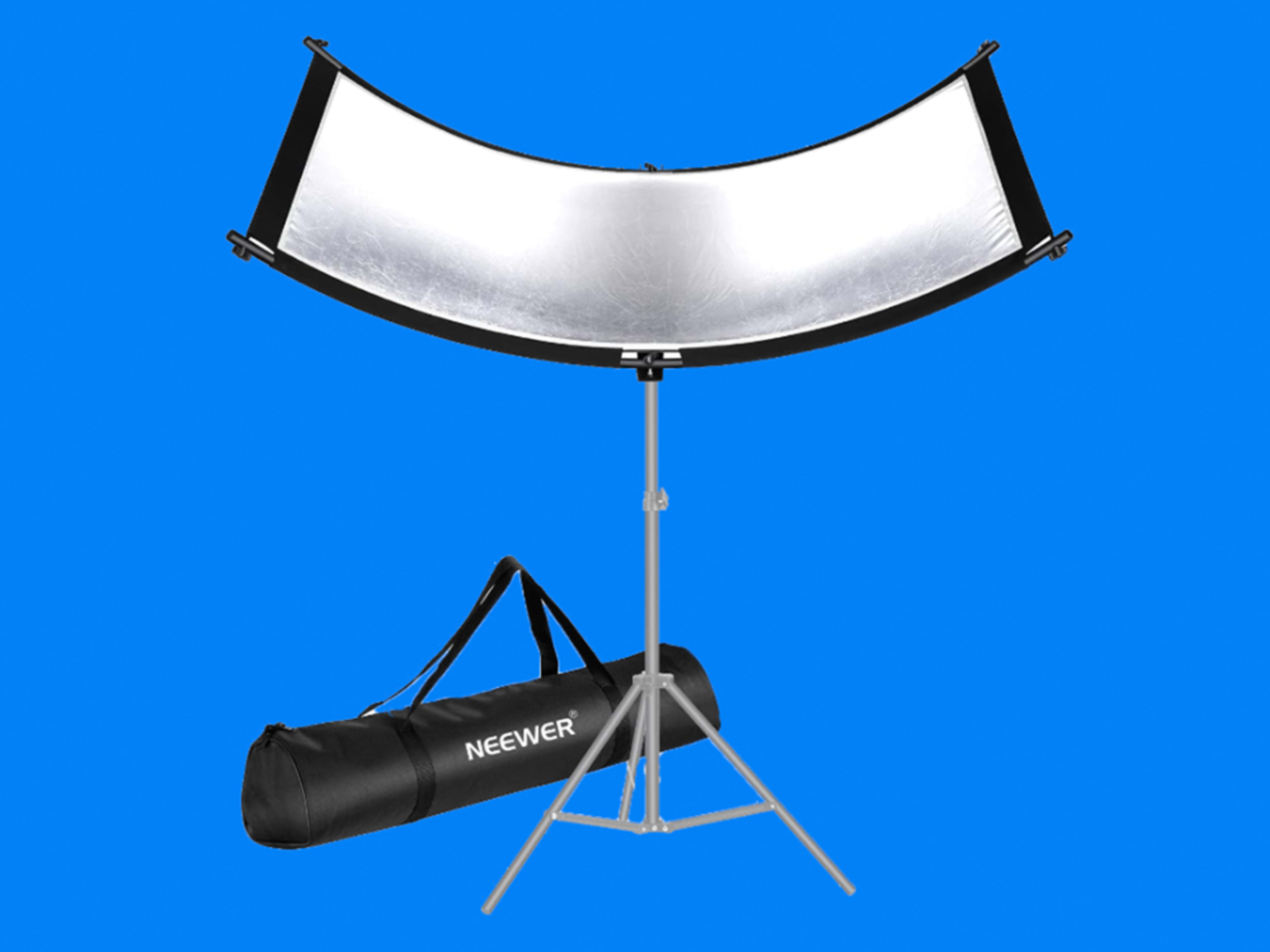 Curved Light Reflector