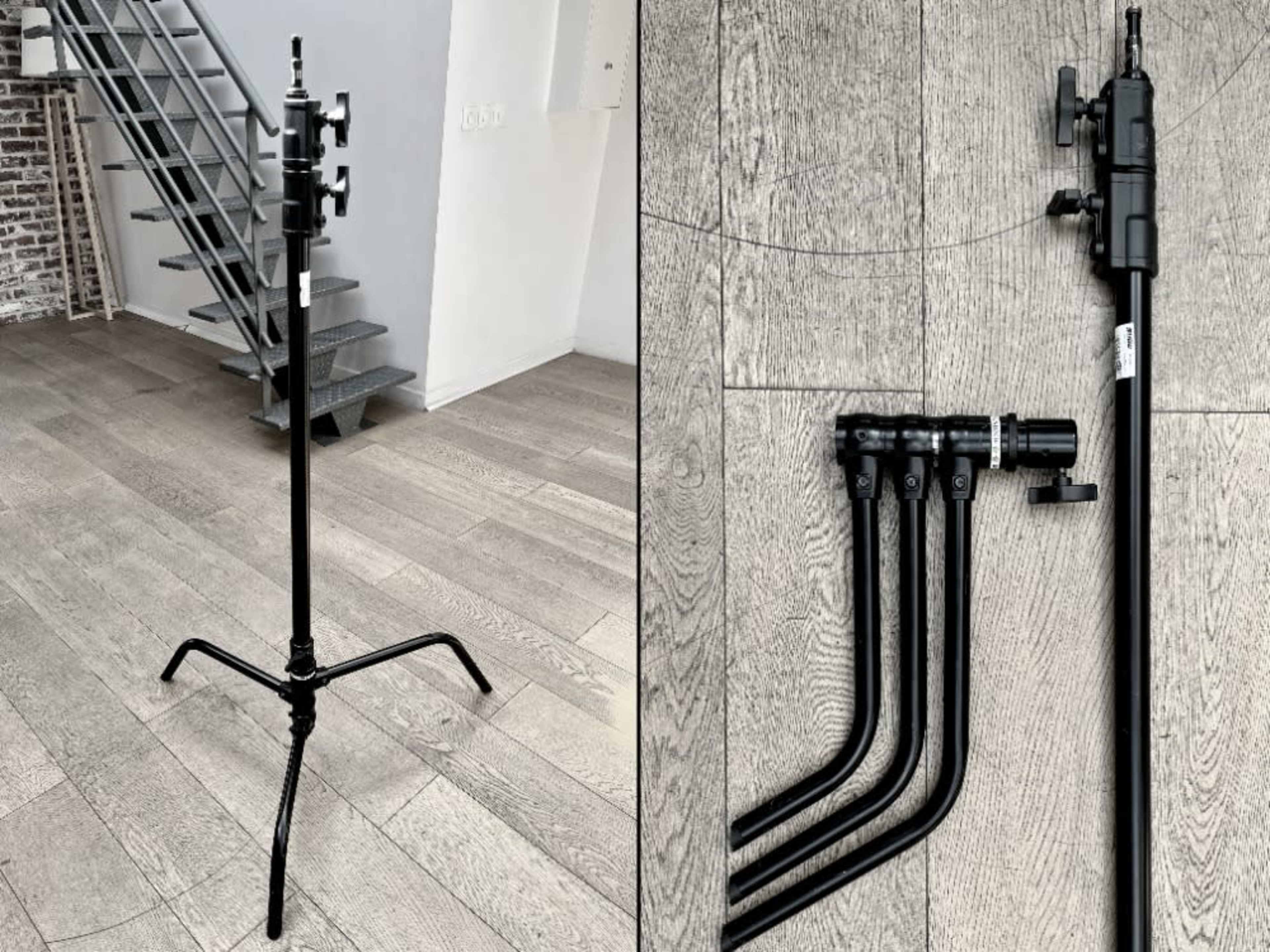 Kupo trépied C Master acier gun: 1,32m > 3,13m