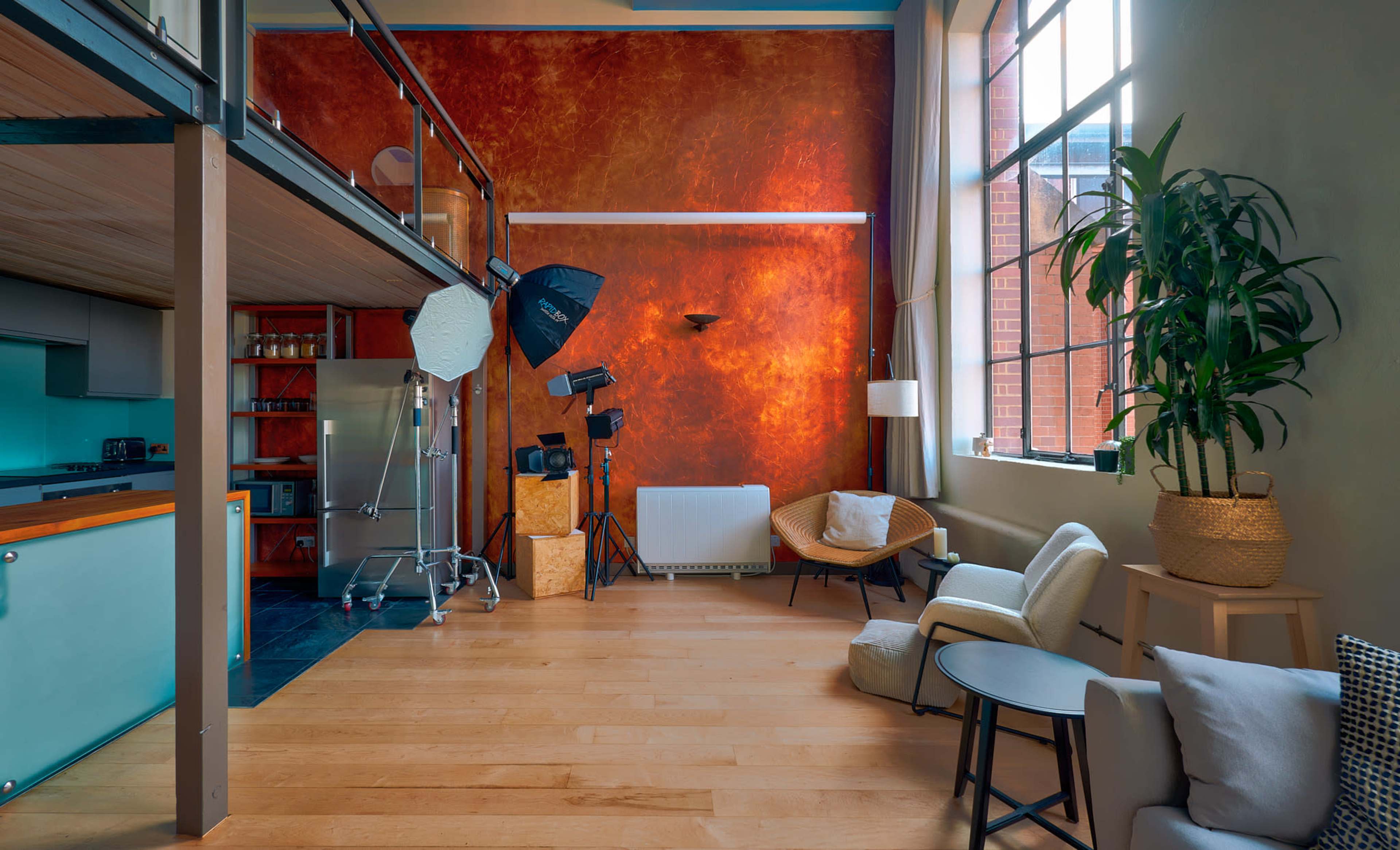 View of 30 Loft Living Room Ideas to Make Your High Ceilings Cozy